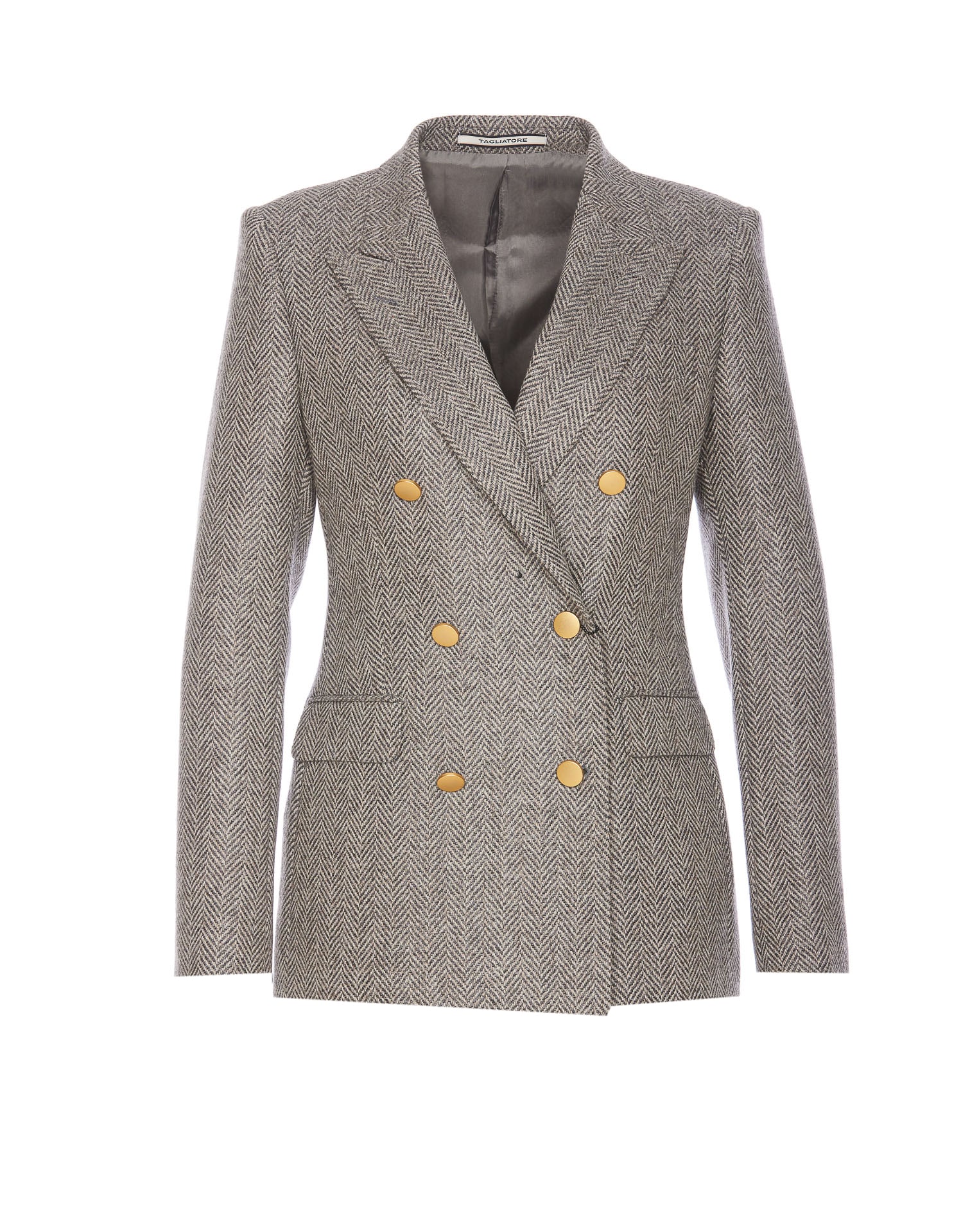 Shop Tagliatore J-parigi Jacket In Grigio