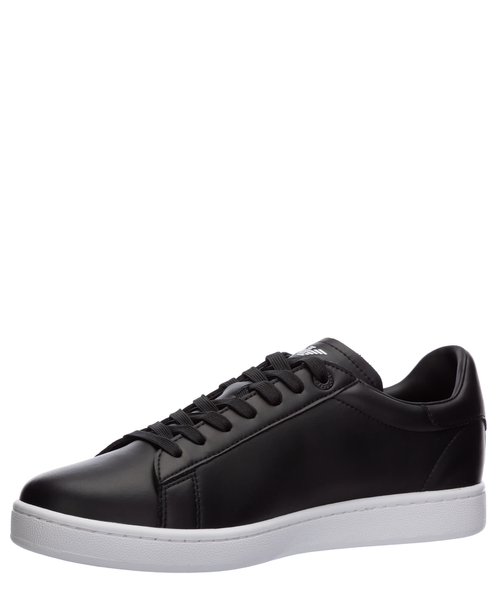 EA7 CLASSIC CC LEATHER SNEAKERS 