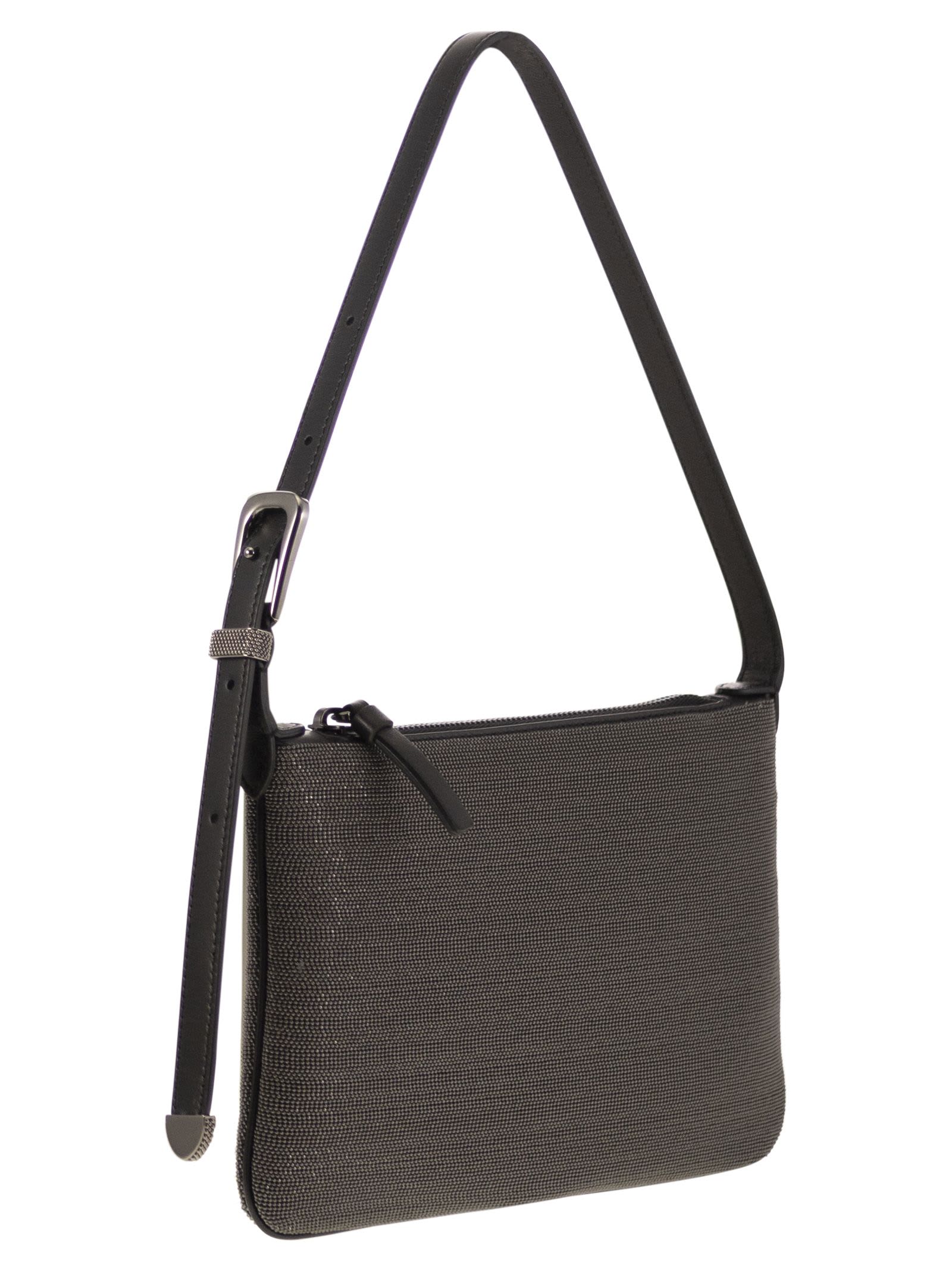 BRUNELLO CUCINELLI BC DUO PRECIOUS SHOULDER BAG