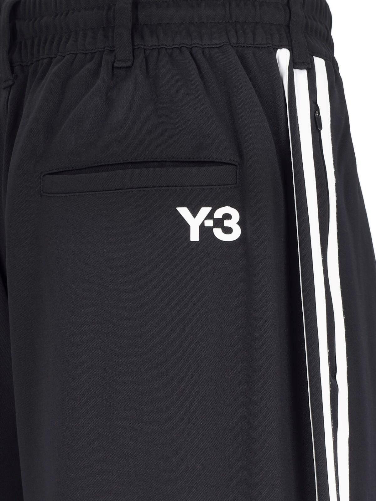 Shop Y-3 Joggers In Black