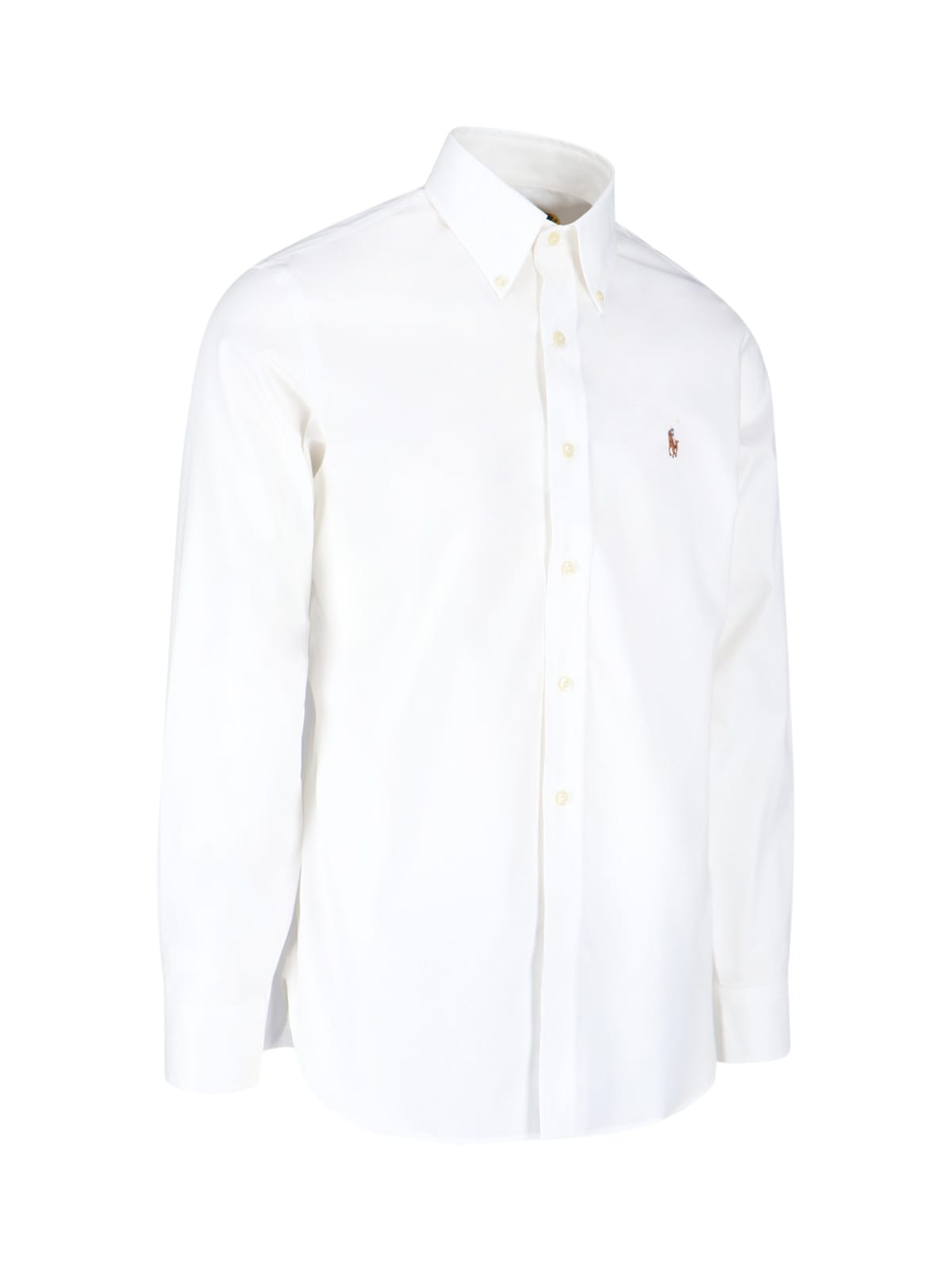 Shop Polo Ralph Lauren Oxford Shirt In White