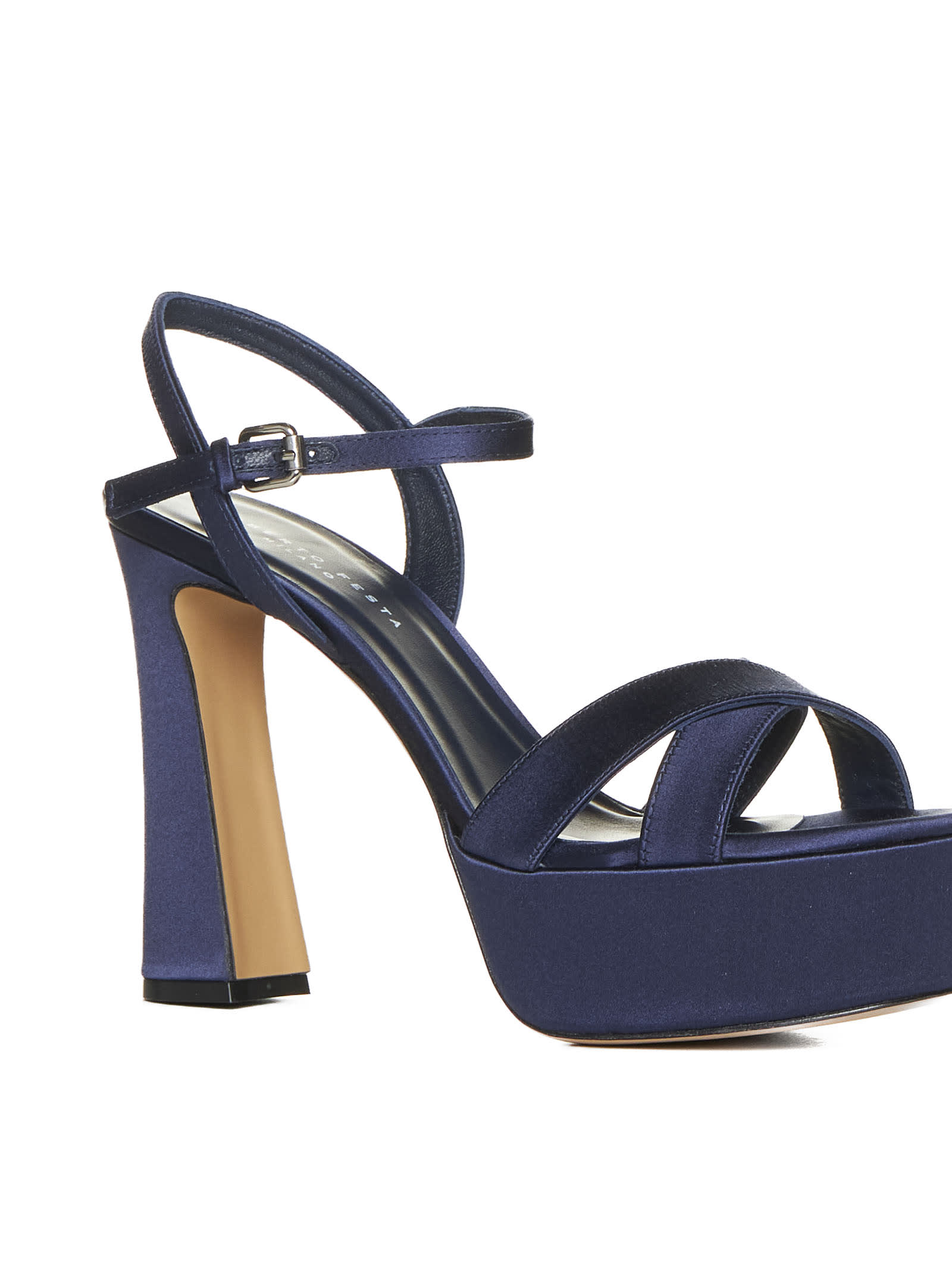 Shop Roberto Festa Sandals In Blue