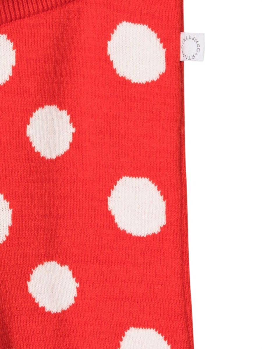 Stella Mccartney Logo Trousers In Red