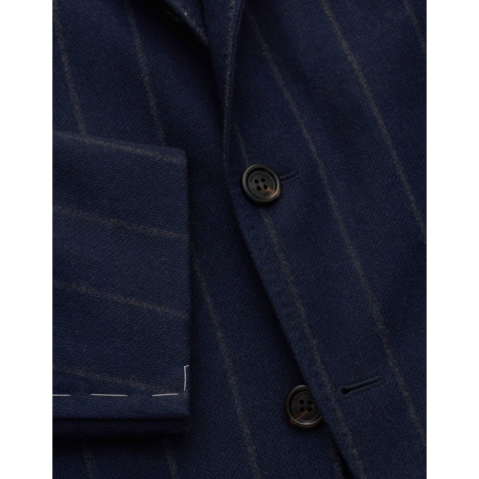 Shop Brunello Cucinelli Wool Jacket In Blue