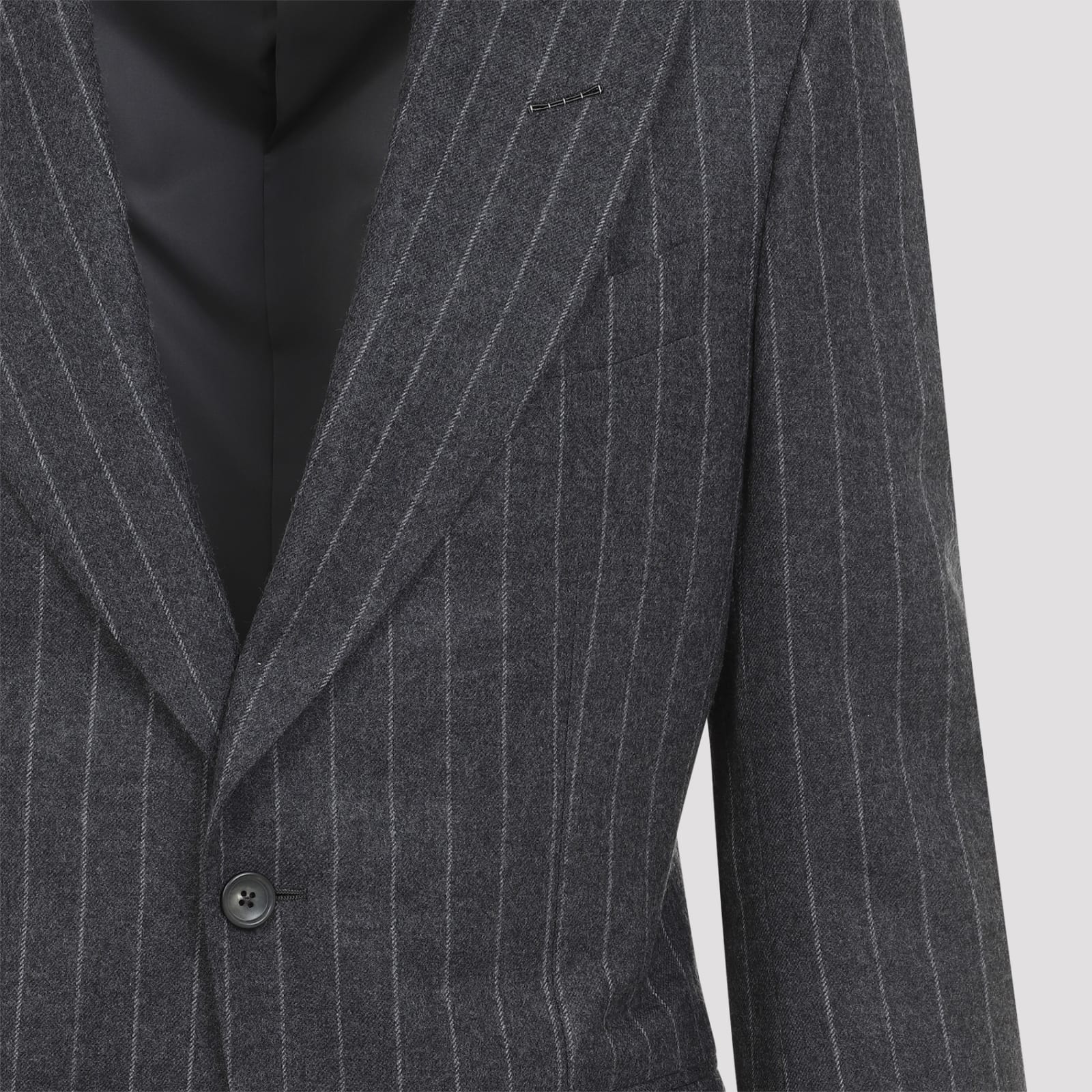 Shop Tom Ford Wool Suit In Grey