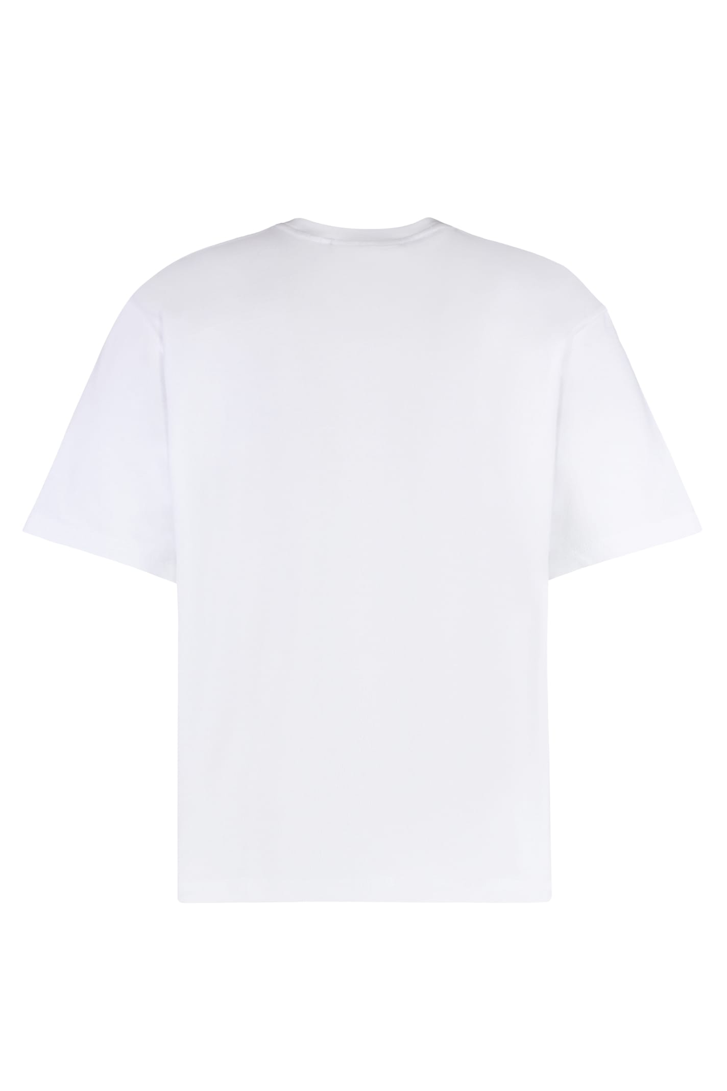 Axel Arigato Distort Logo-print Cotton T-shirt In White