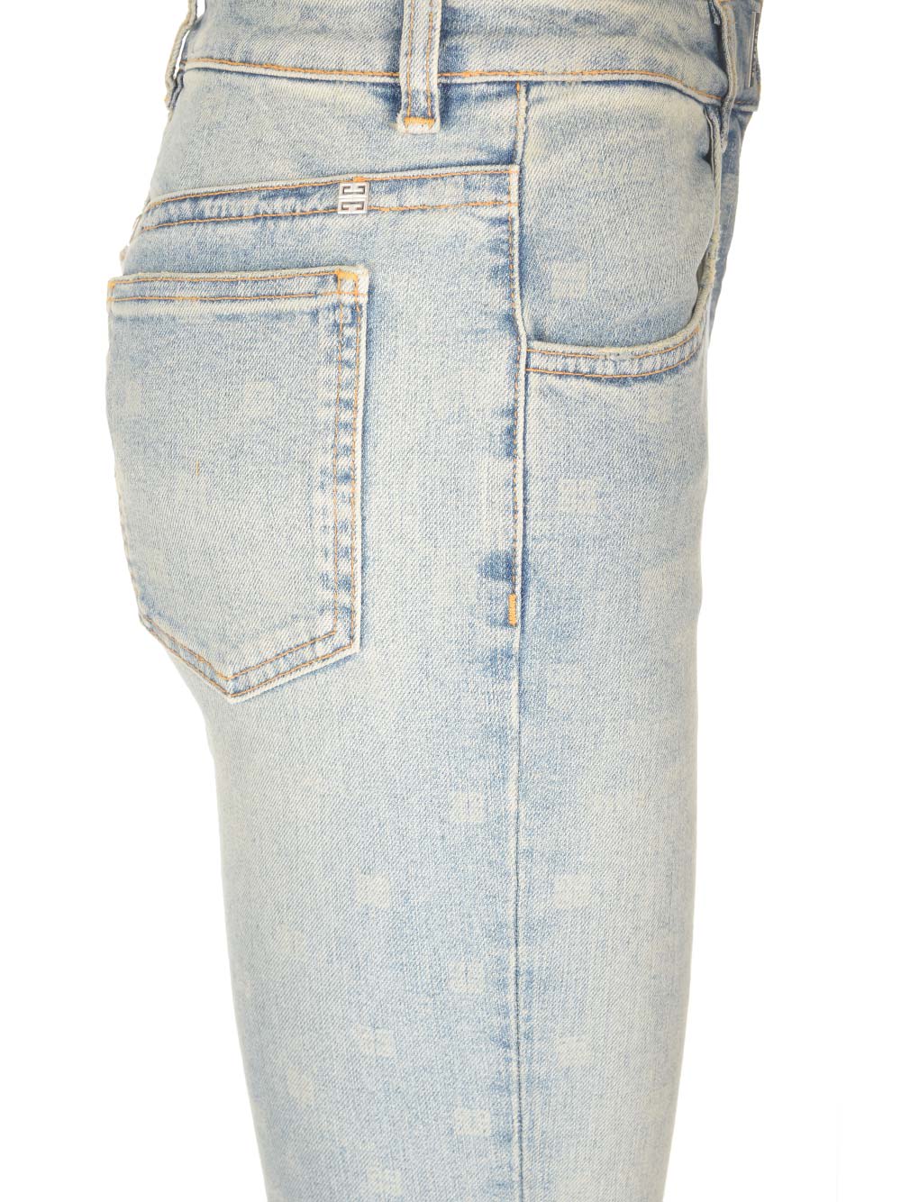Shop Givenchy Bootcut Jeans In Blue
