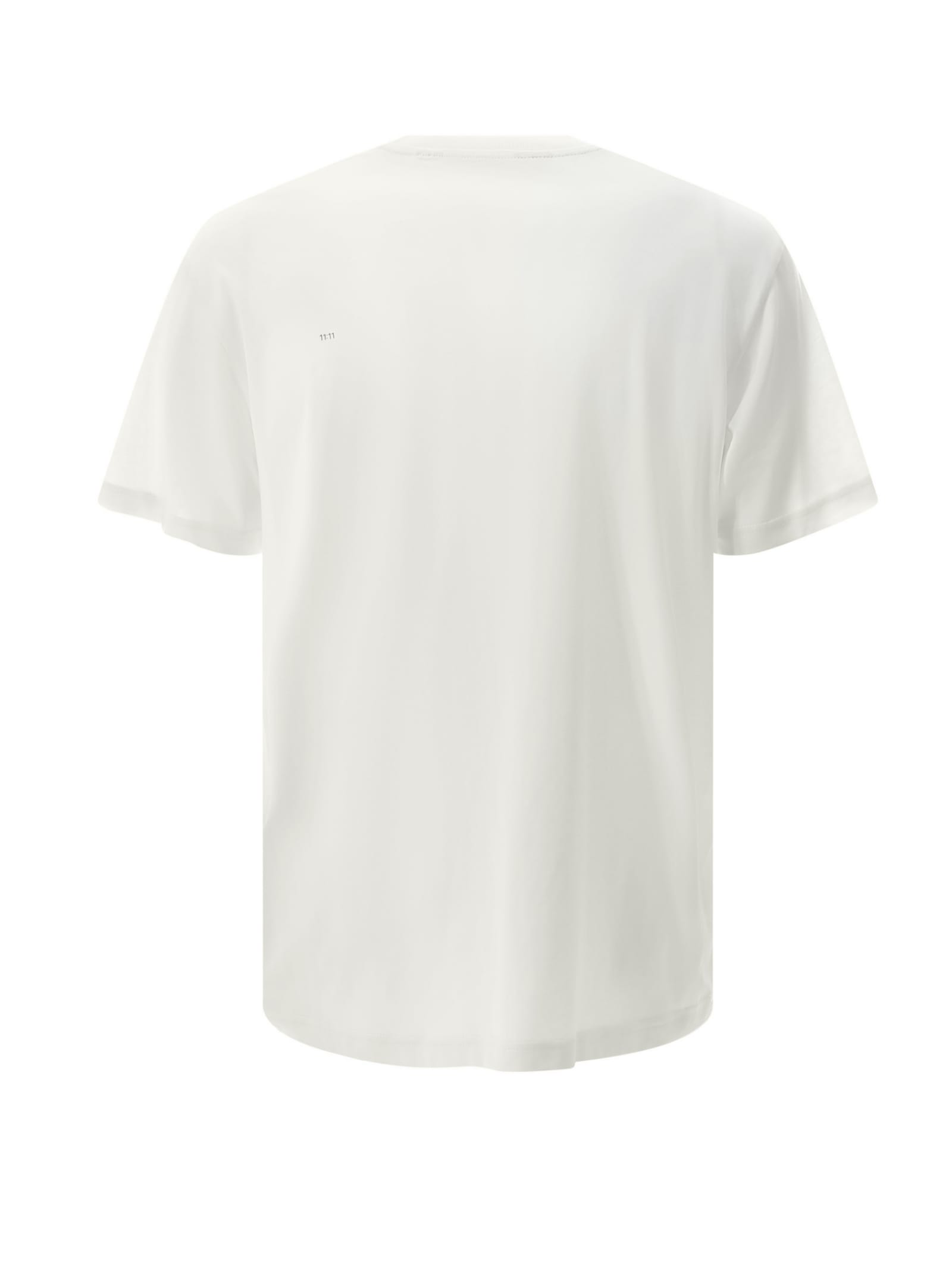 Just Cavalli Graphic Crew Neck T-shirt With Short Sleeves In White