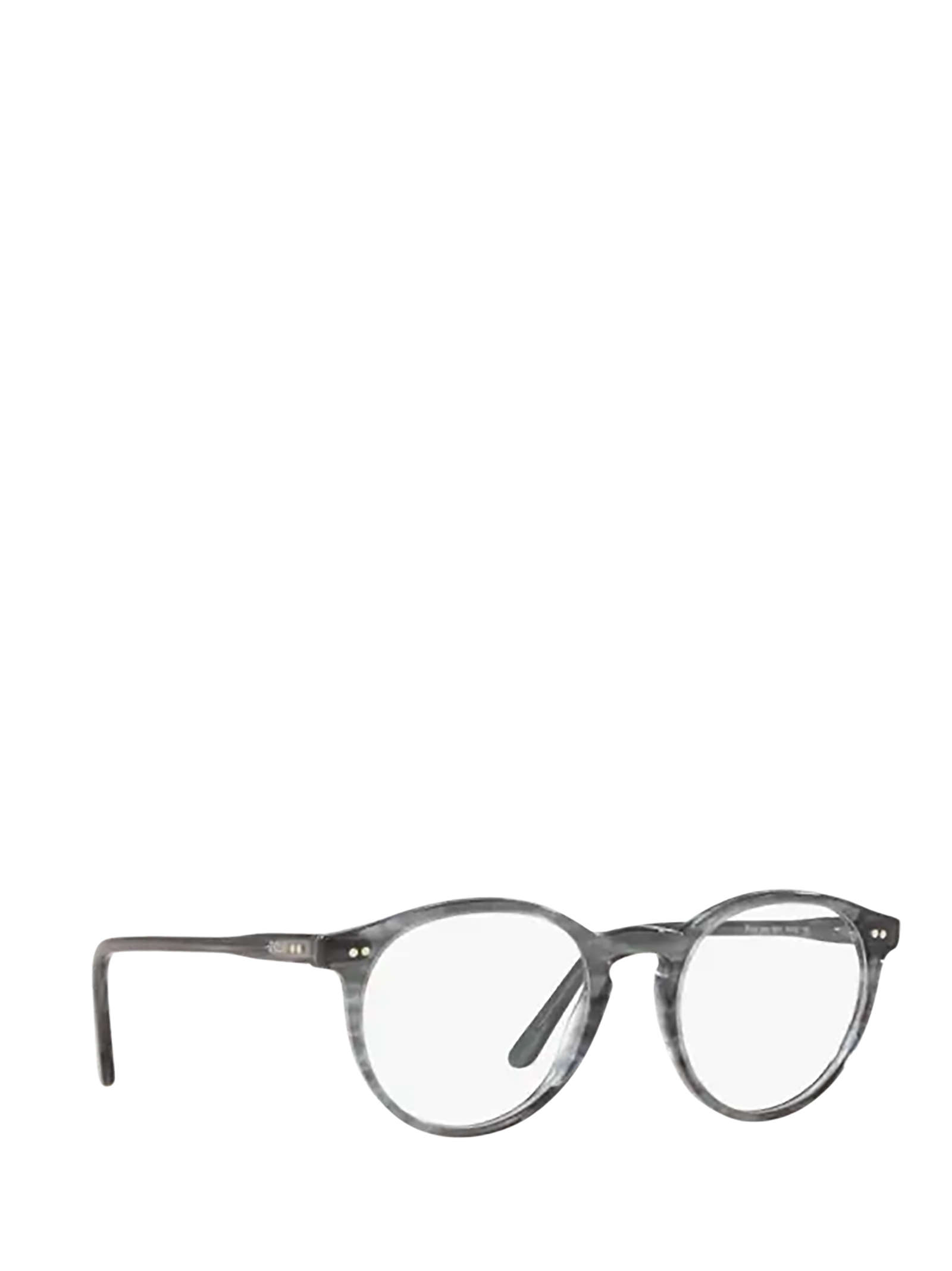 Shop Polo Ralph Lauren Ph2083 Shiny Striped Grey Glasses