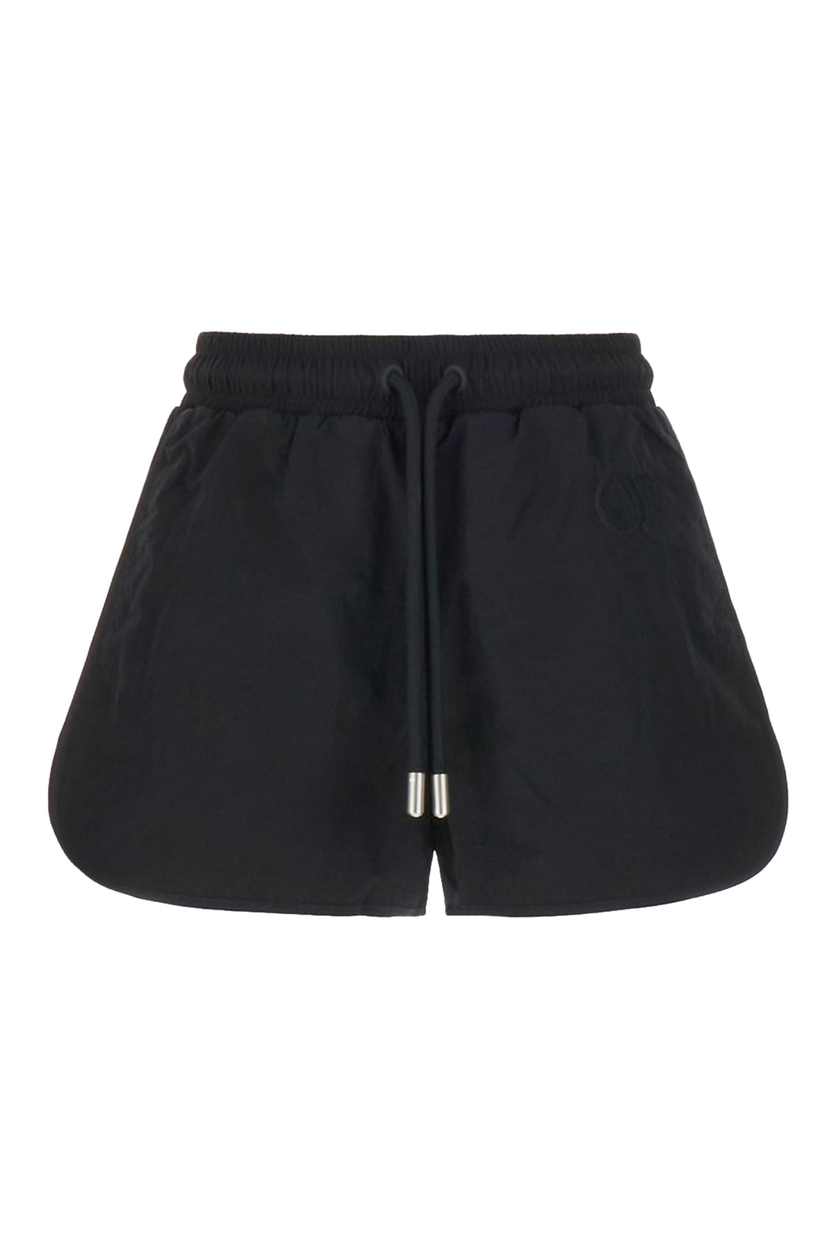 OFF-WHITE BLACK POLYESTER SHORTS 