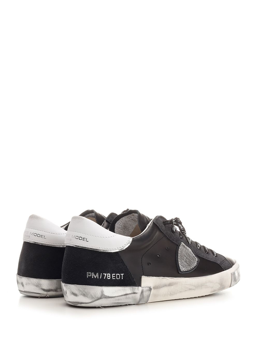 Shop Philippe Model Paris Sneakers In White