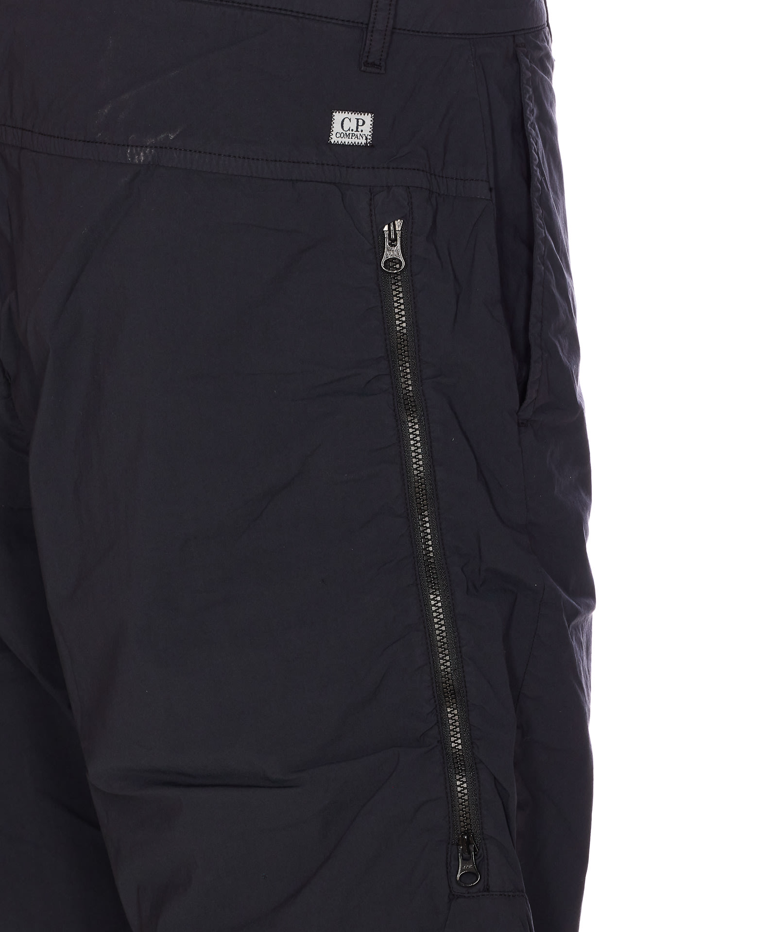C.p. Company Cargo Shorts In Blu Notte