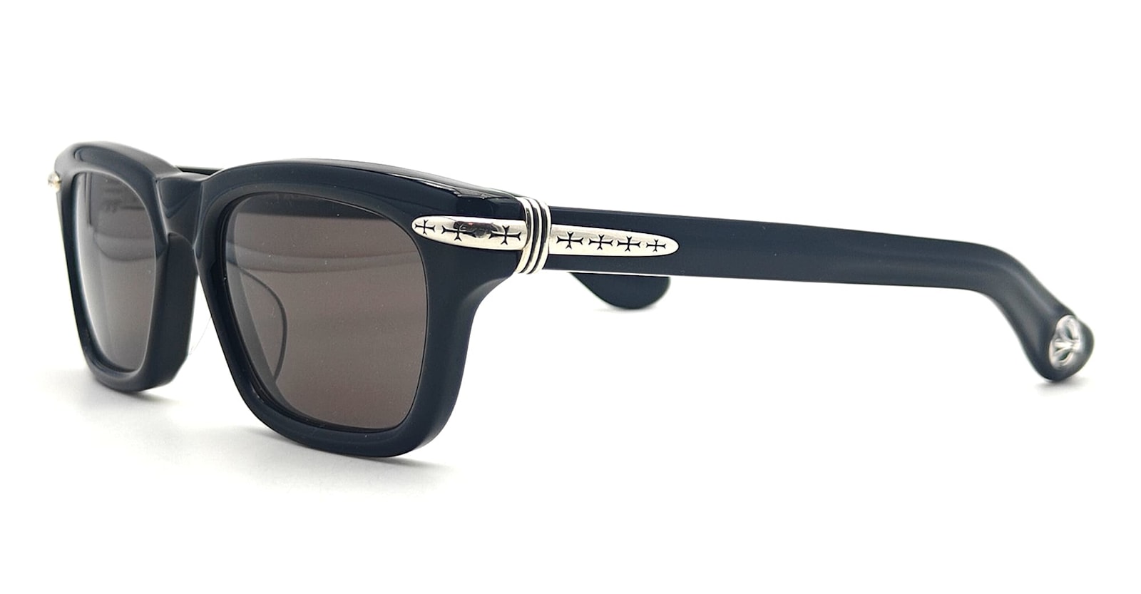 Chrome Hearts Trypoleagain - Black Sunglasses In Black