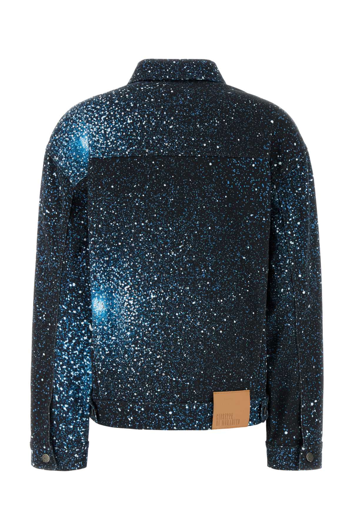 Giuseppe Di Morabito Stretch Denim Jacket Featuring Chest Pockets In Blue