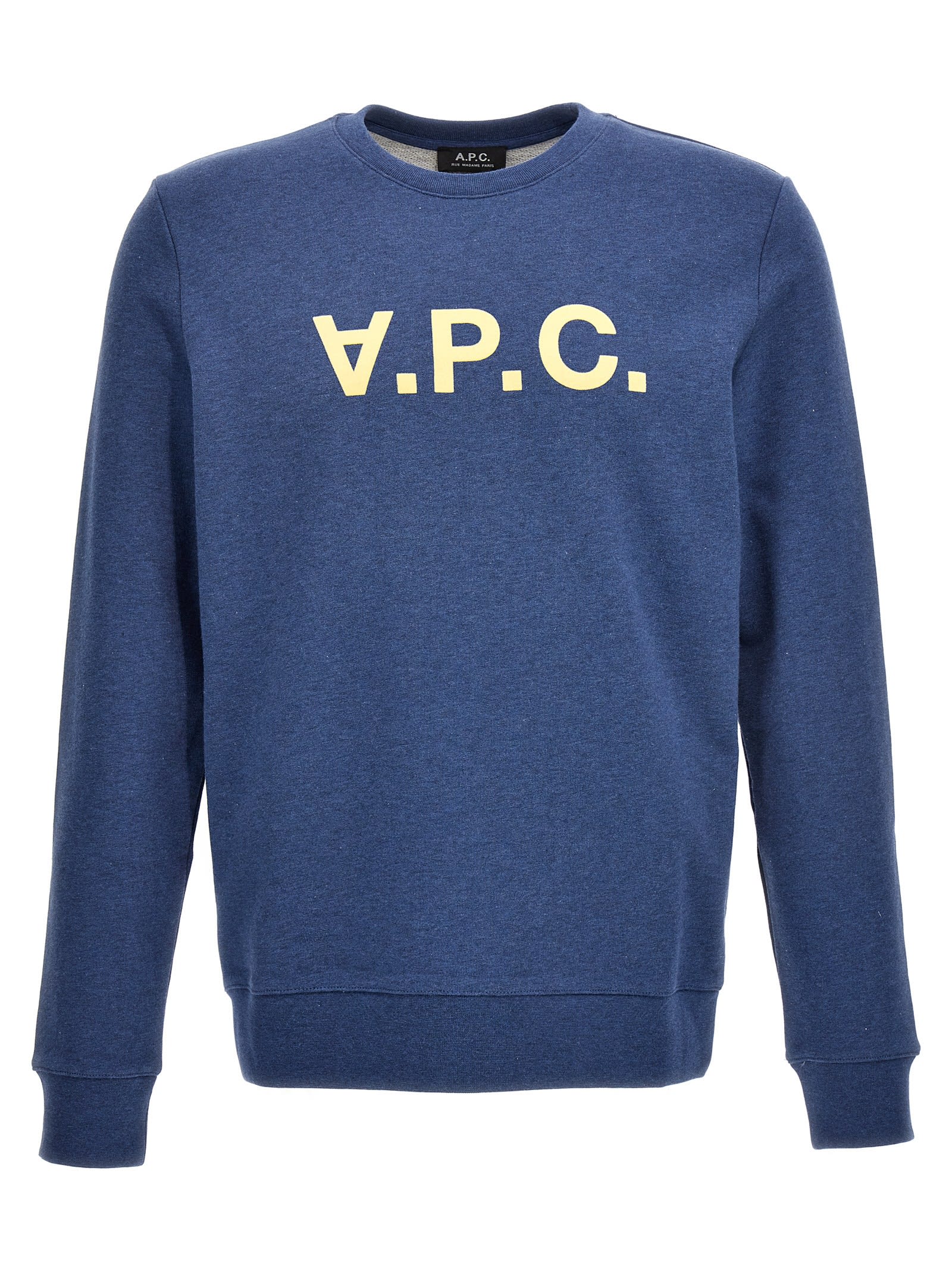Shop Apc Sweatshirt In Blue
