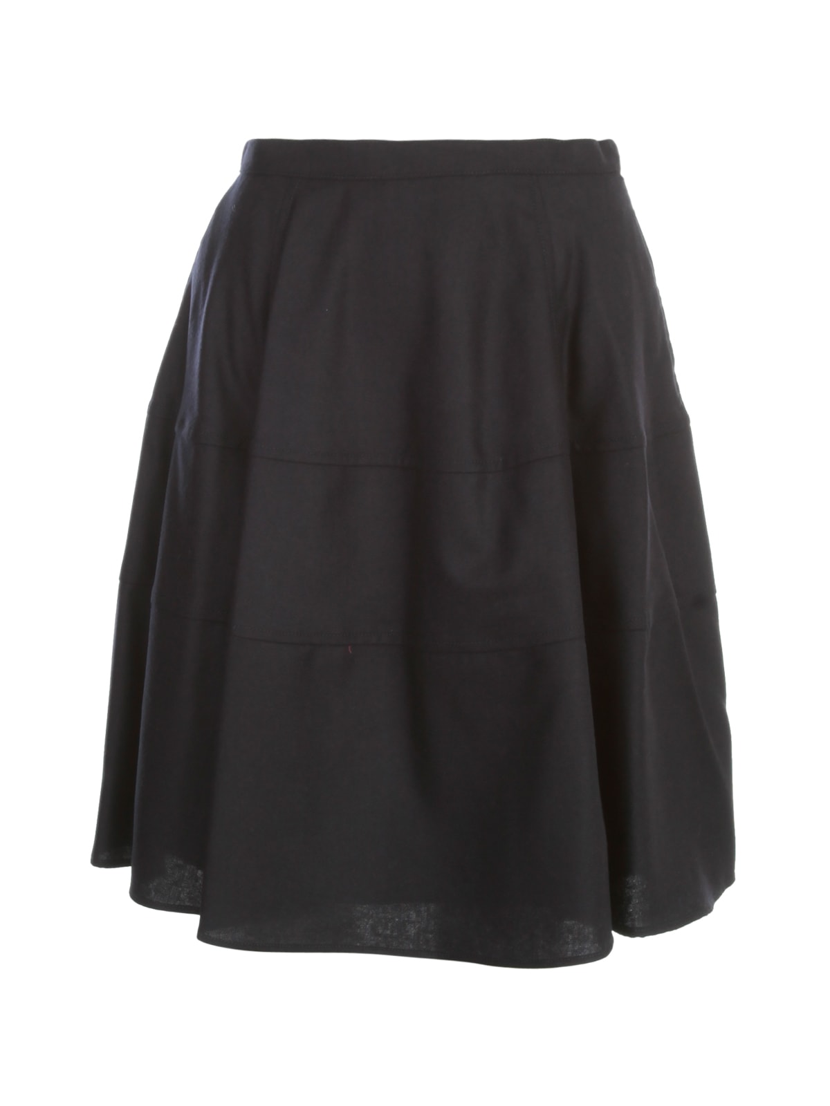 Aspesi Circle Skirt W/horizontal Slits