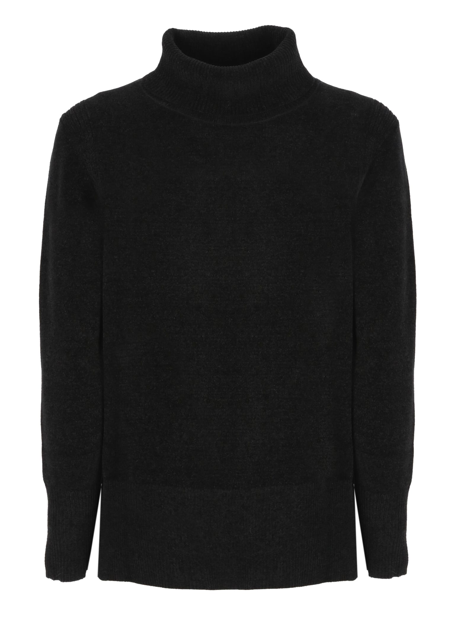 Shop Rrd - Roberto Ricci Design Velvet Sweater Sweater In Nero