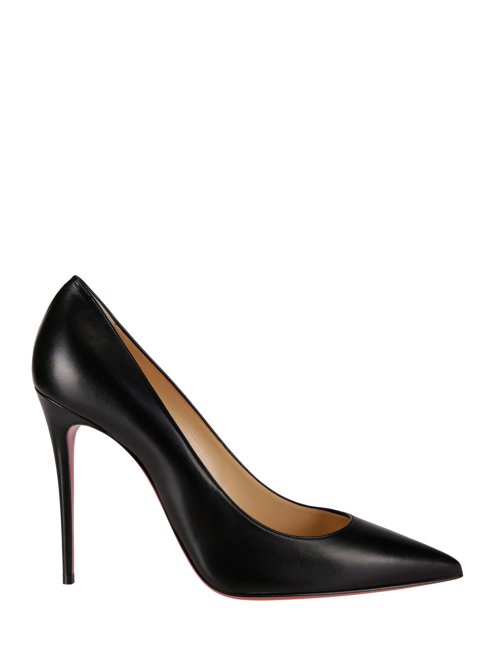 Shop Christian Louboutin Kate 100 In Shiny Black