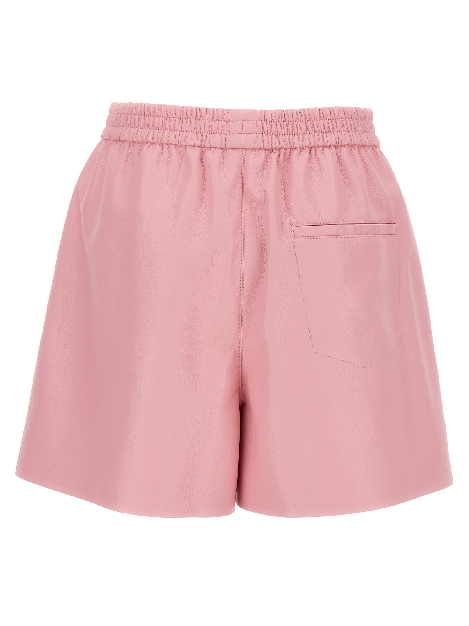 Shop Nanushka Brenna Bermuda Shorts In Pink