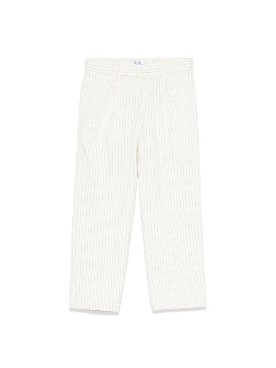 Il Gufo Pants Kids Color Yellow Cream In White