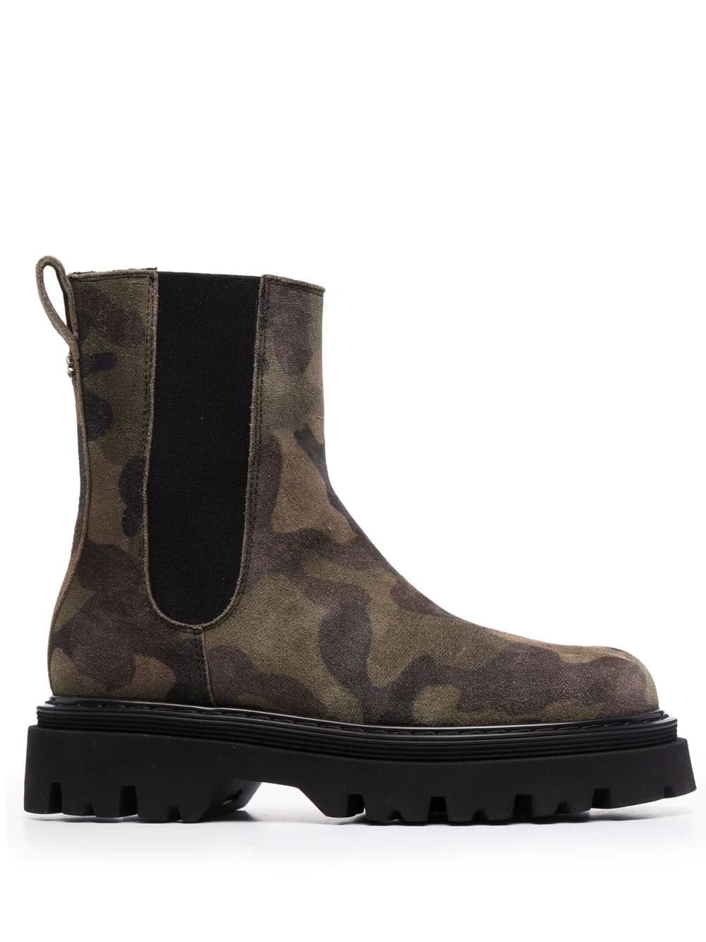 Casadei Camouflage Undercover Ankle Boot