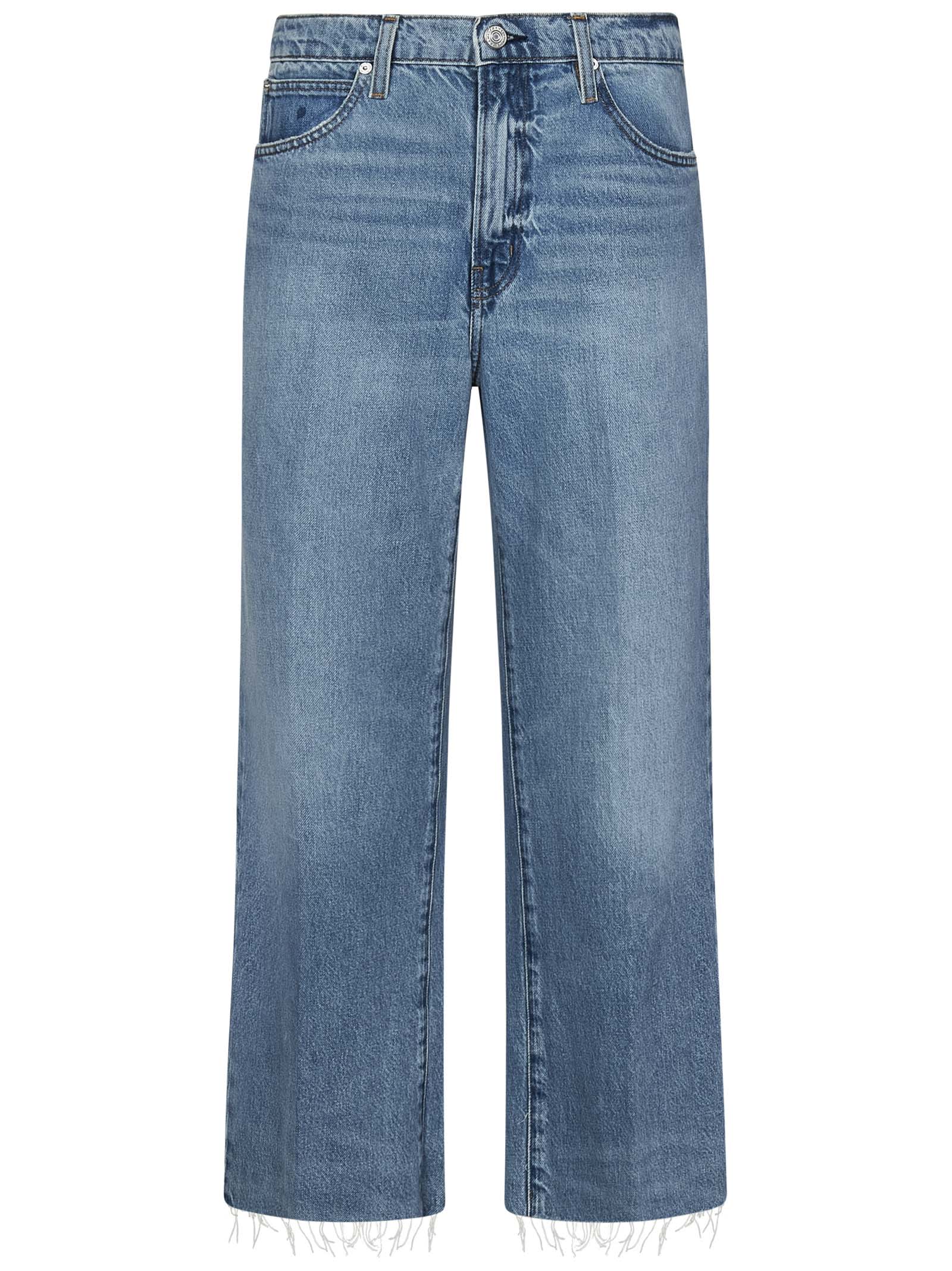 Shop Frame Denim The Relaxed Straight Jeans In Blue