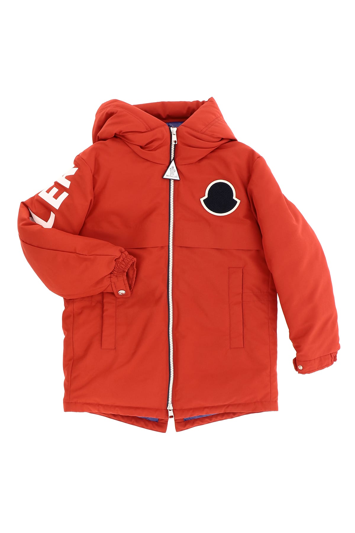 Moncler Kids' Airon Down Jacket In Rosso