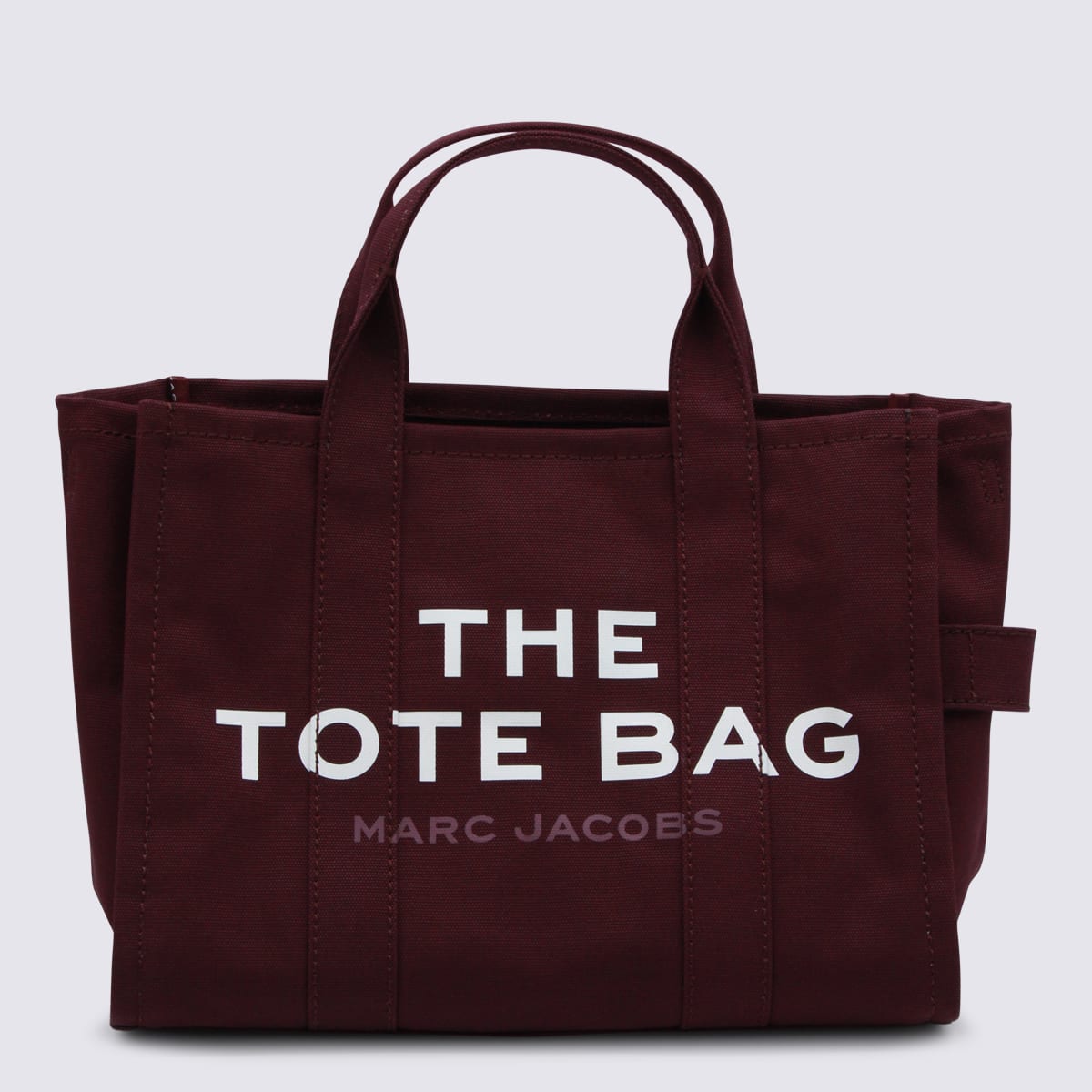 Marc Jacobs Dark Purple Cotton The Medium Tote
