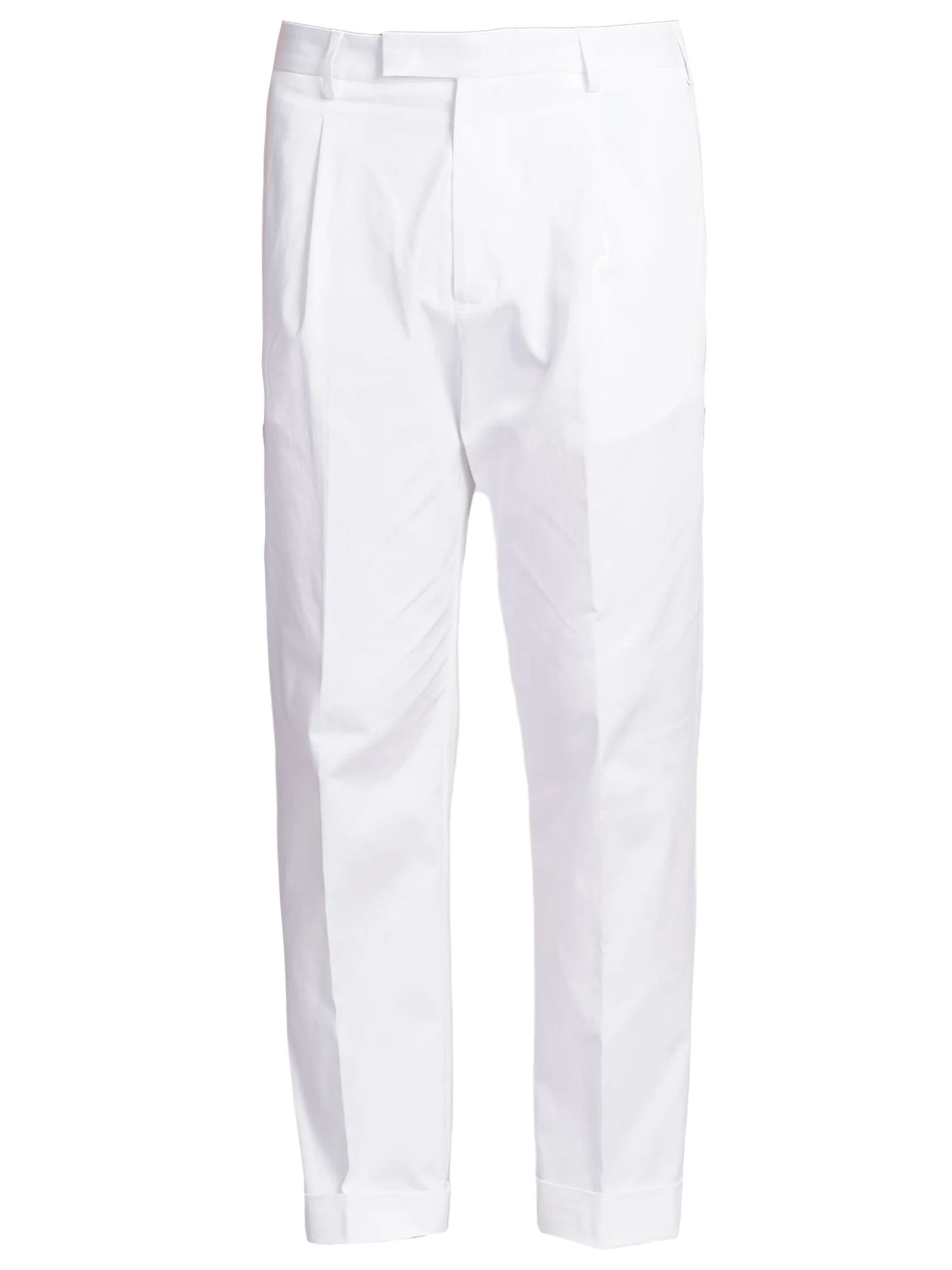 Shop Low Brand Trousers White