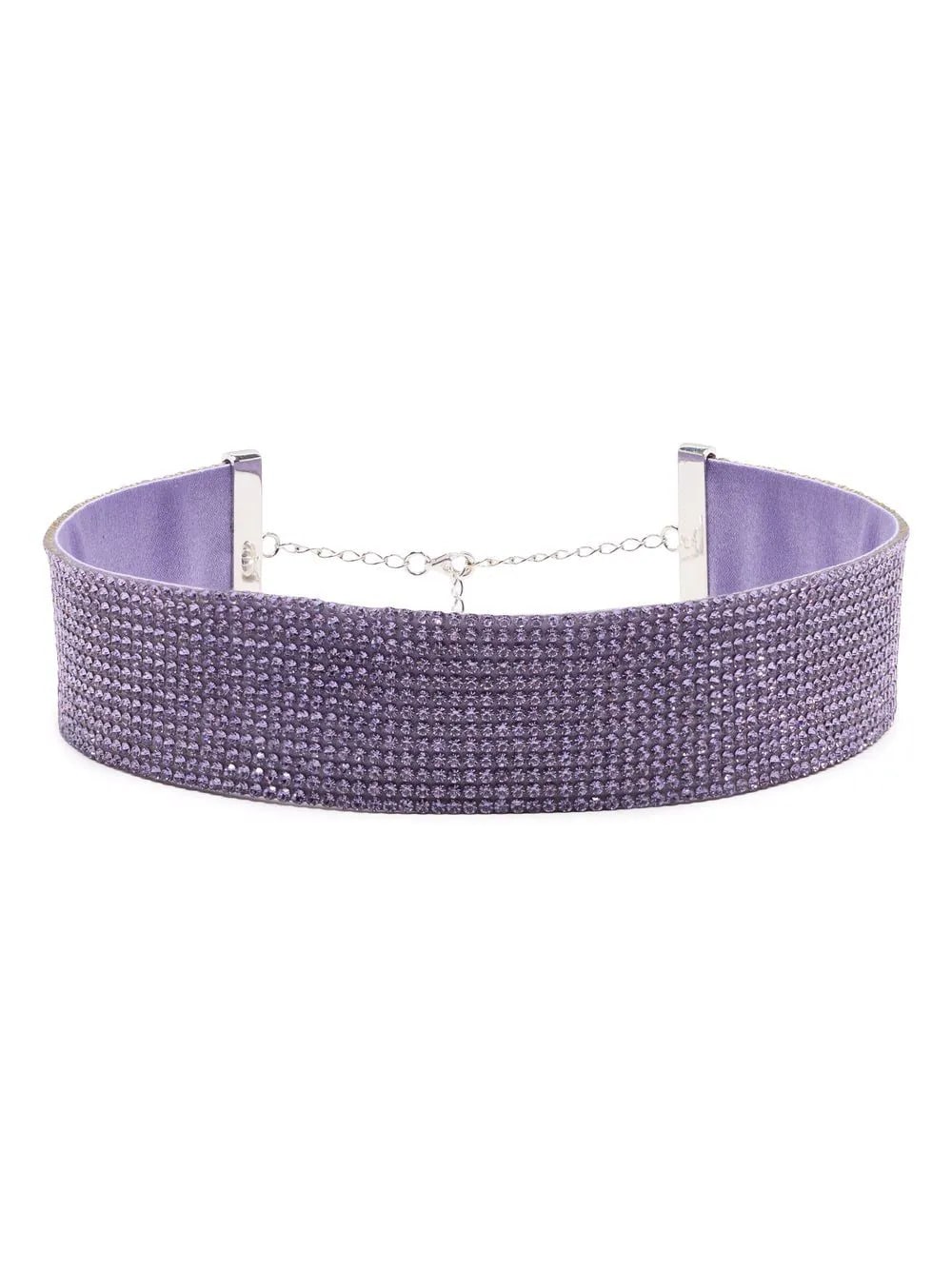 Nué Purple Choker With Crystals