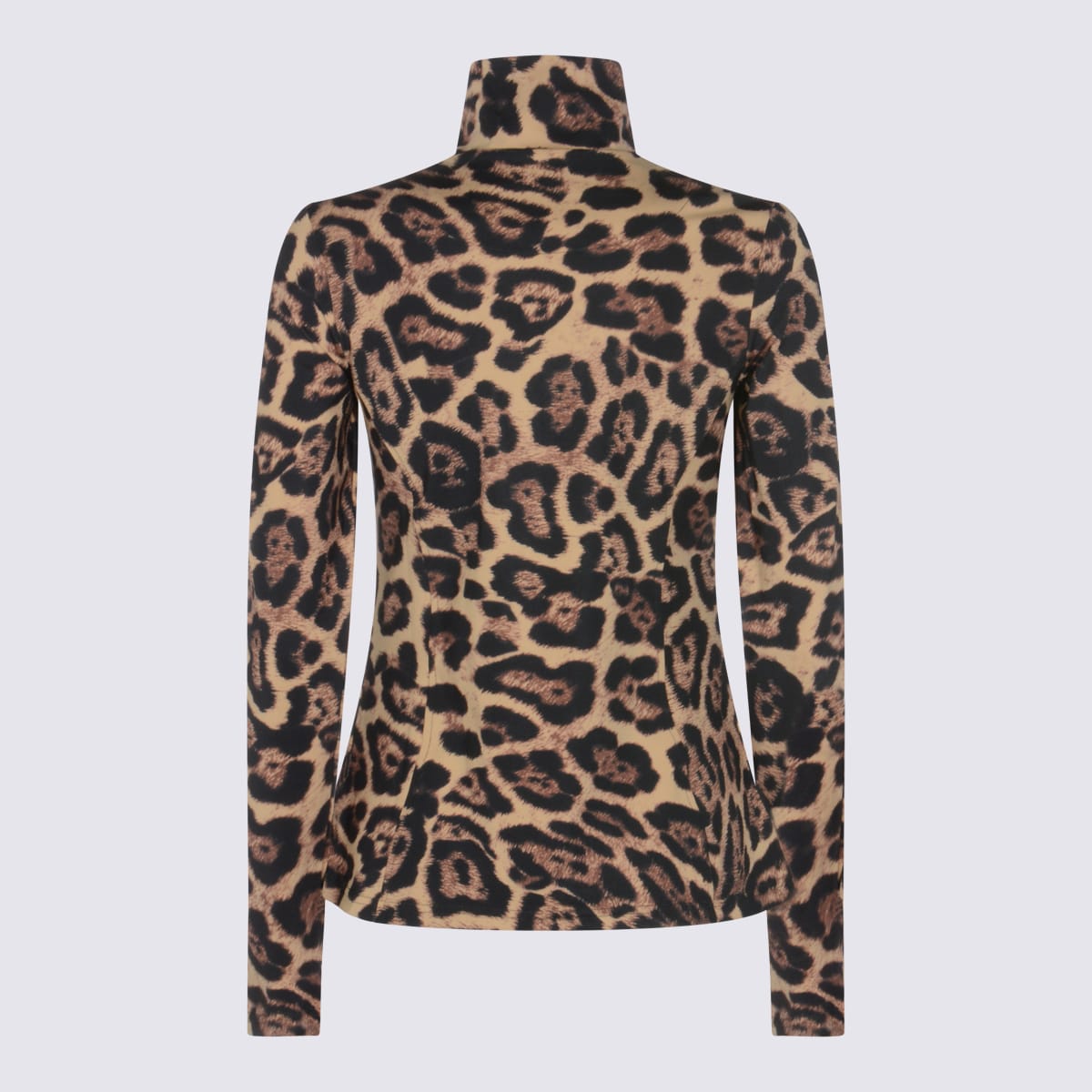 Goldbergh Womens Leona Jaguar-print Stretch-jersey Ski Top 7250 Jaguar Xl In Multi