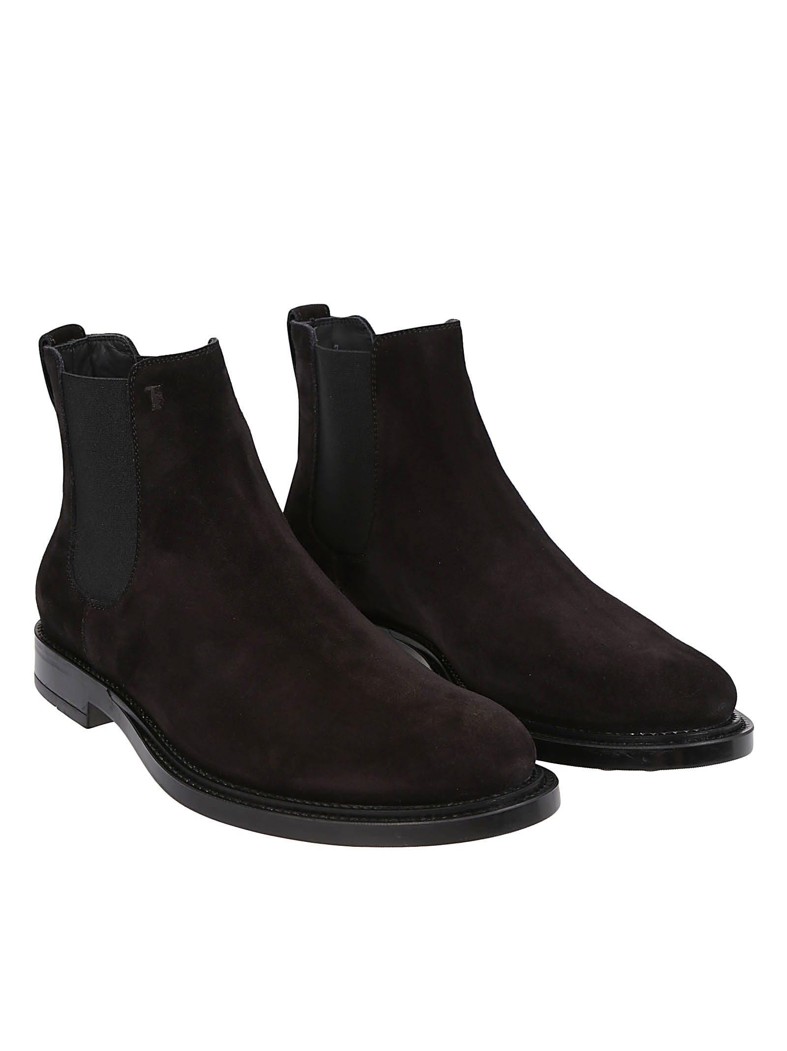 Shop Tod's 62c Ankle Boots In Nero