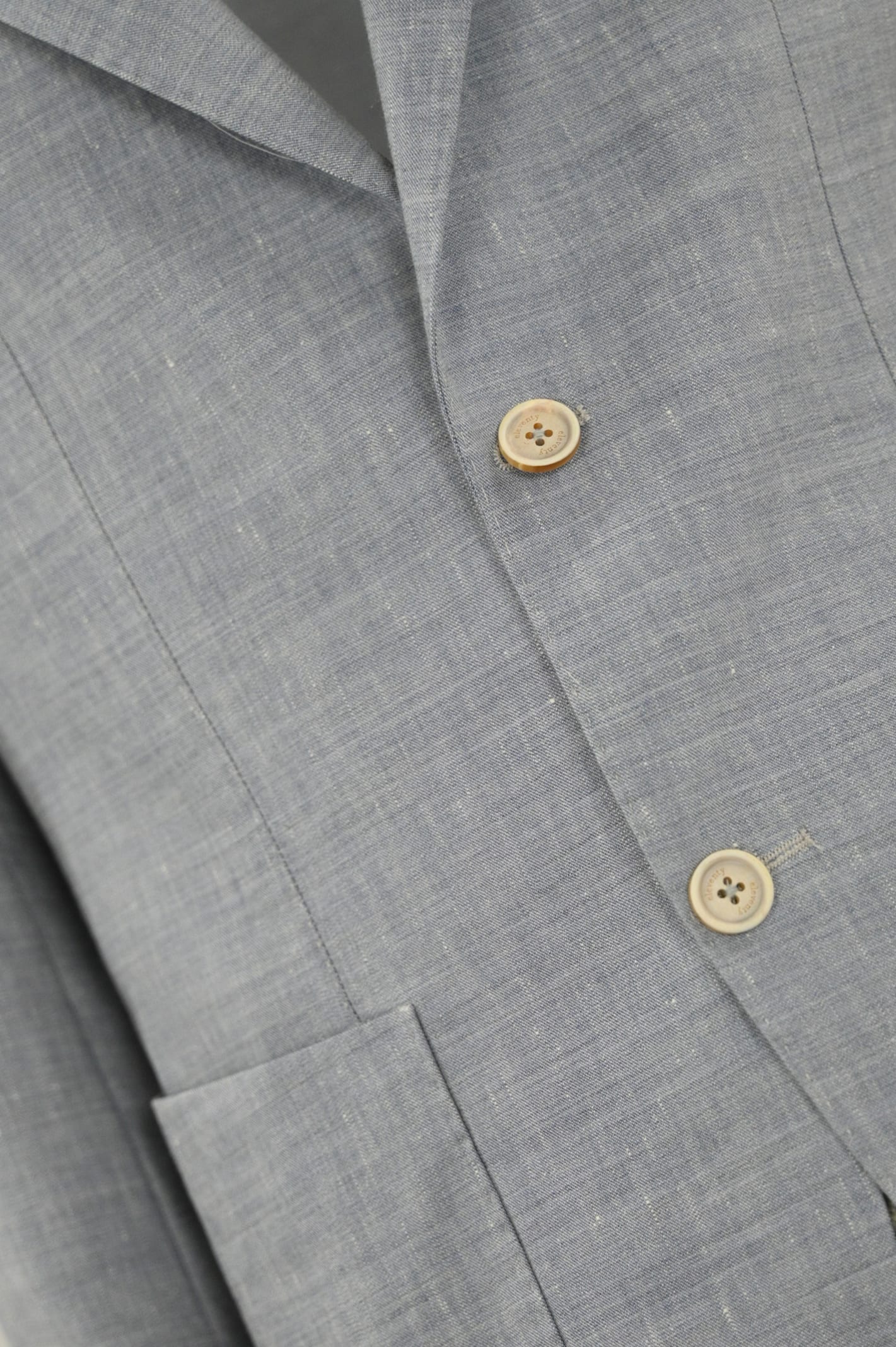 ELEVENTY SINGLE-BREASTED LINEN AND WOOL SUIT