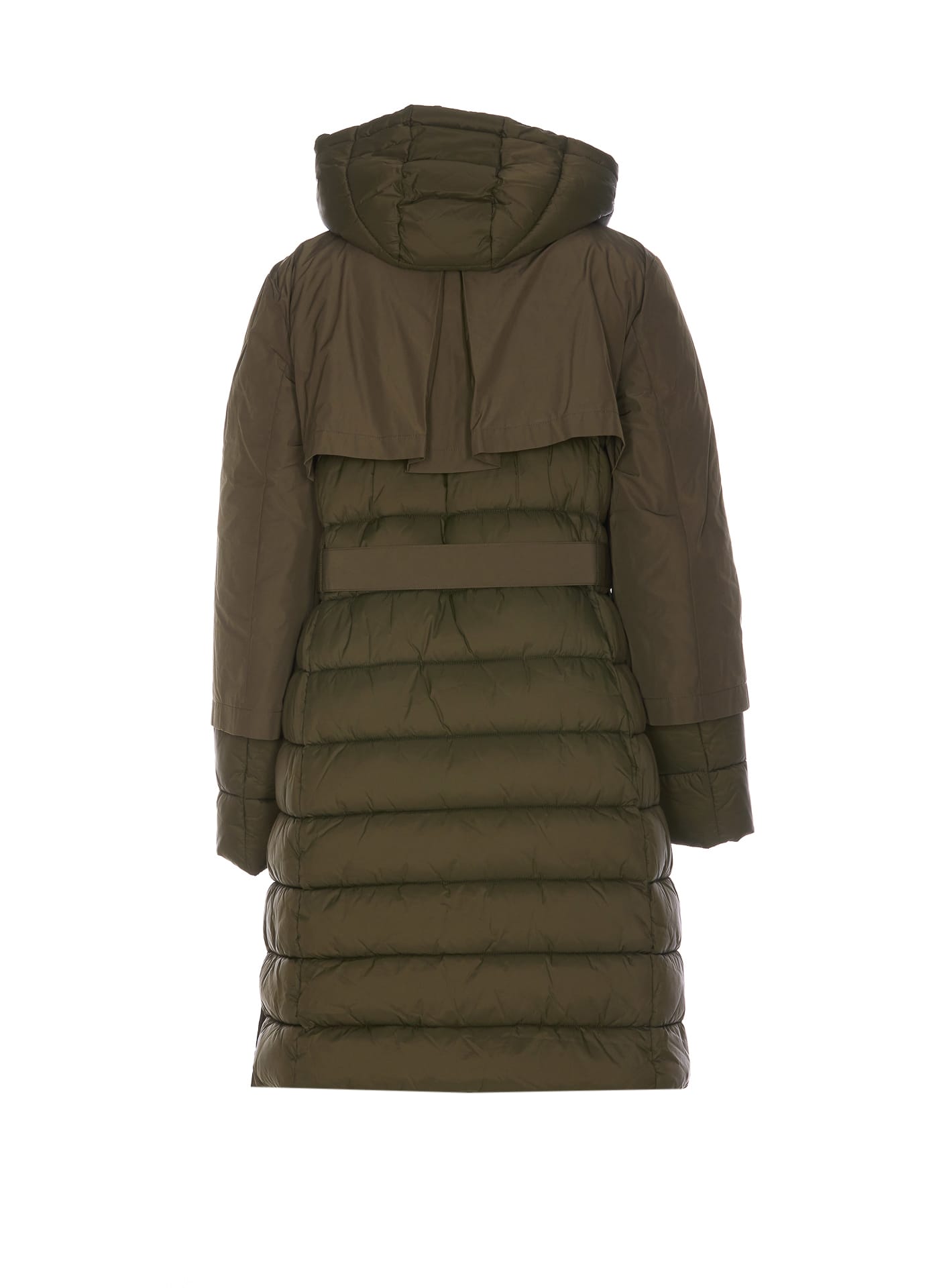 Shop Liu •jo Down Jacket In Green