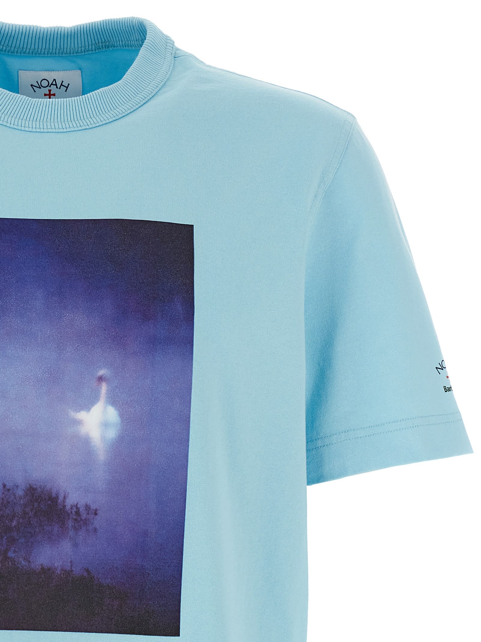 Shop Barbour X Noah Archive Swan T-shirt