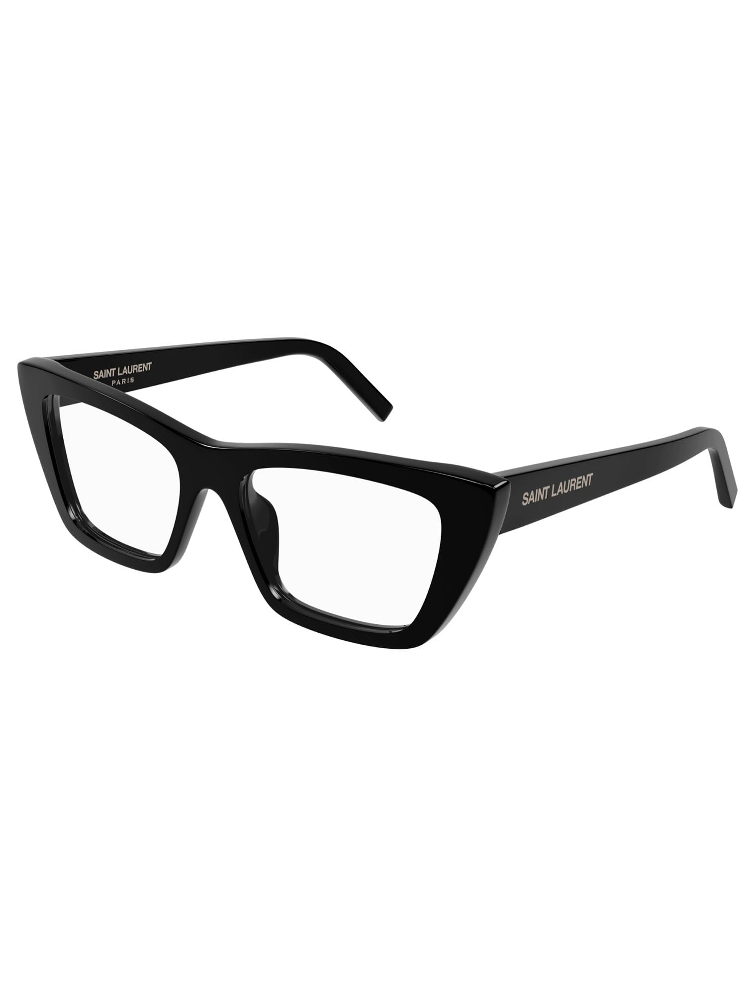 Saint Laurent Sl 276 Mica Opt Eyewear In Black