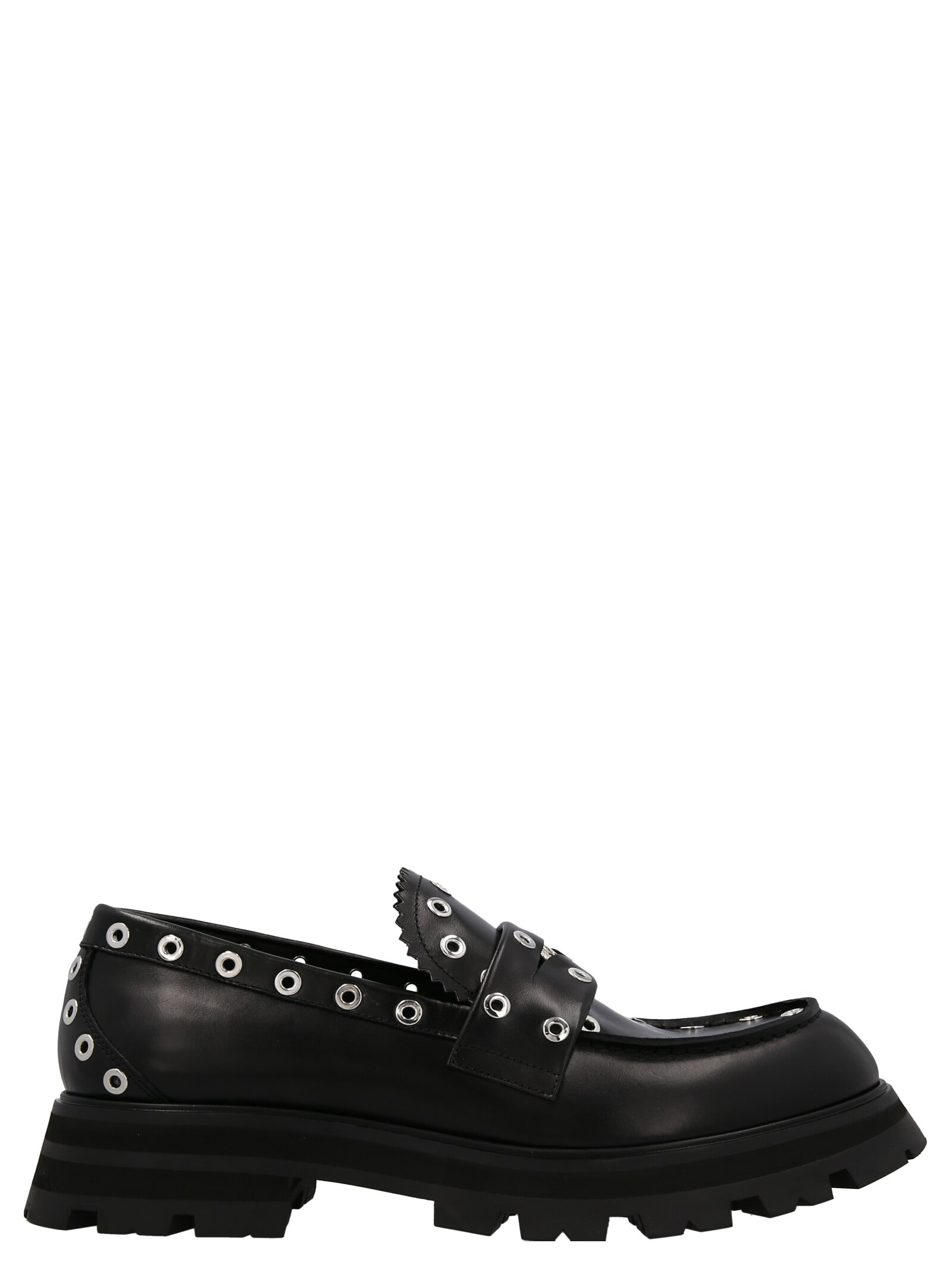 ALEXANDER MCQUEEN CHUNKY STUD LOAFERS