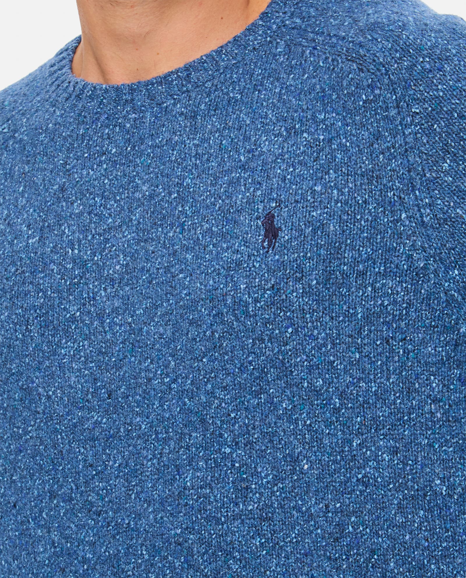 Shop Polo Ralph Lauren Pullover In Clear Blue