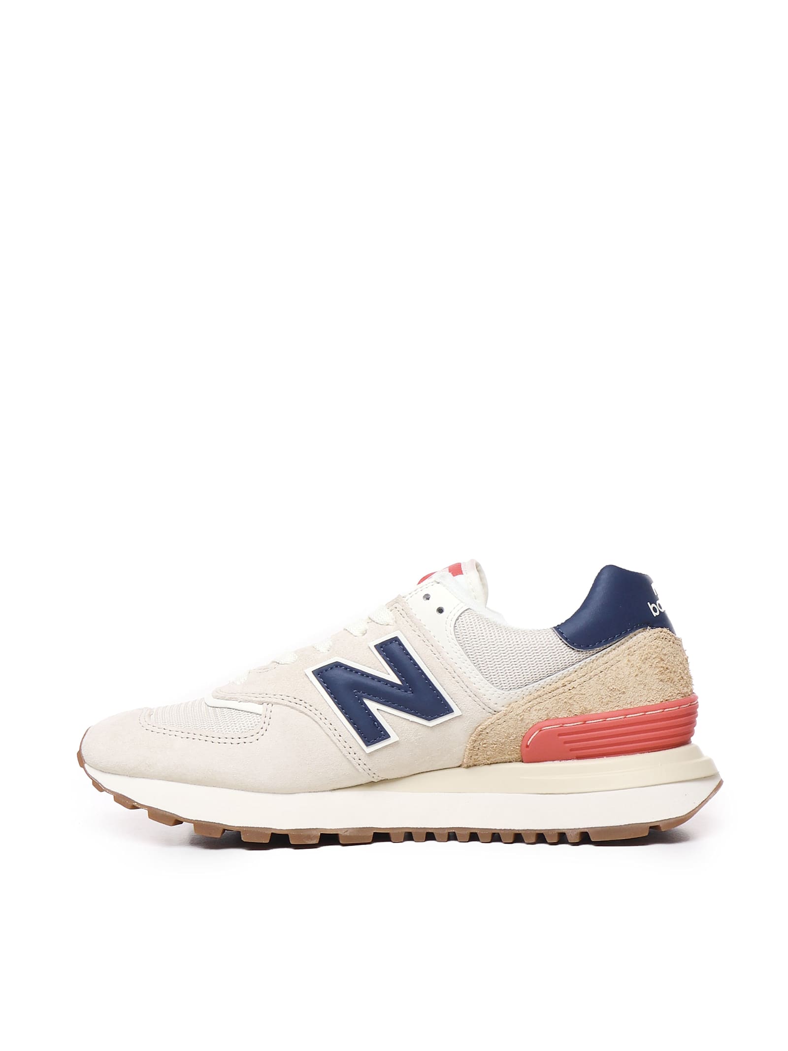 Shop New Balance Sneakers Lifestyle U574 In Grey-tan-red