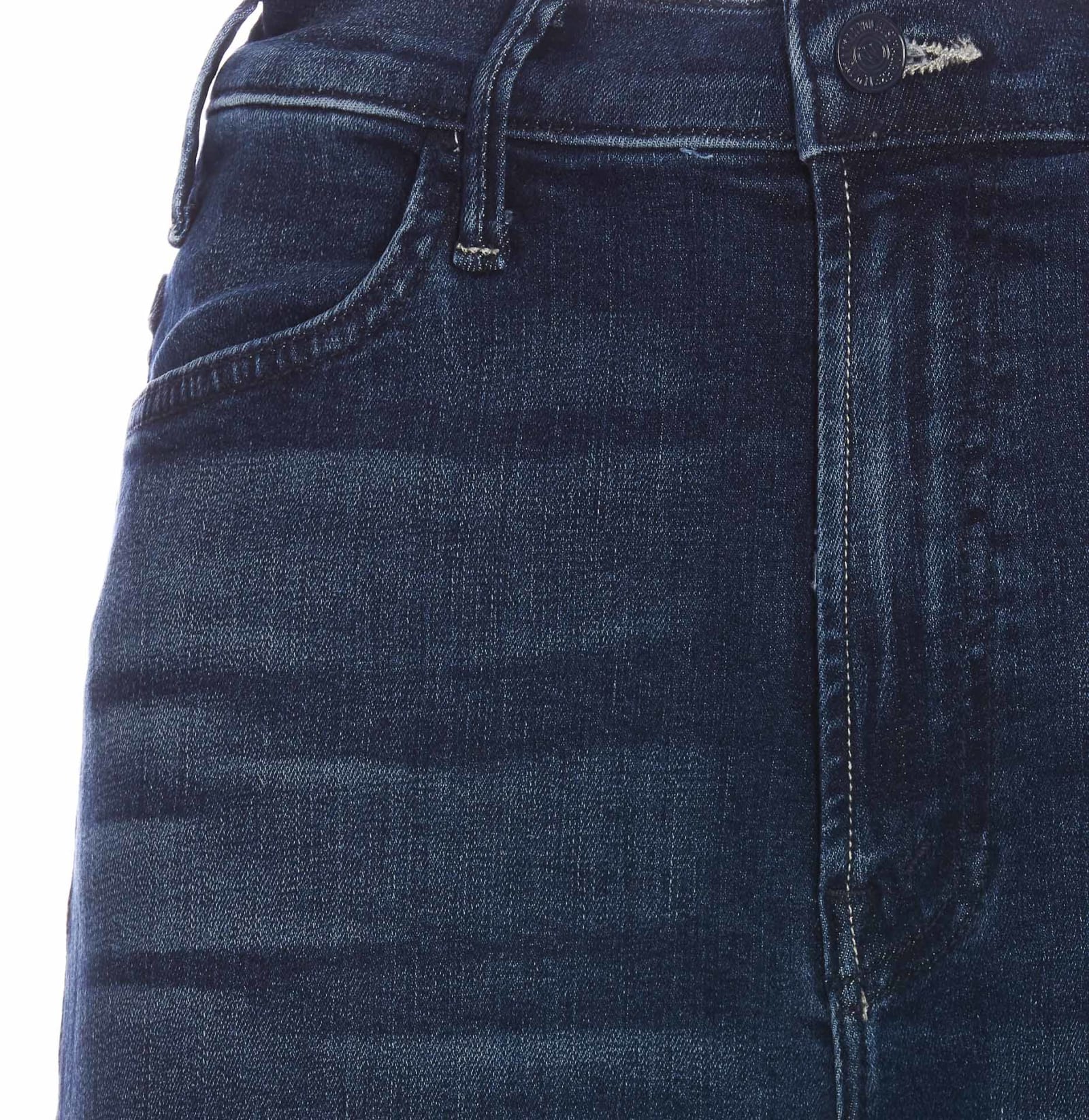 Shop Mother The Tomcat Jeans In Blue