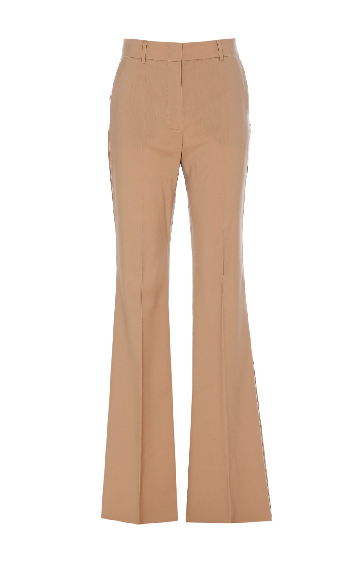 Shop Sportmax Hangar Pants In Neutrals