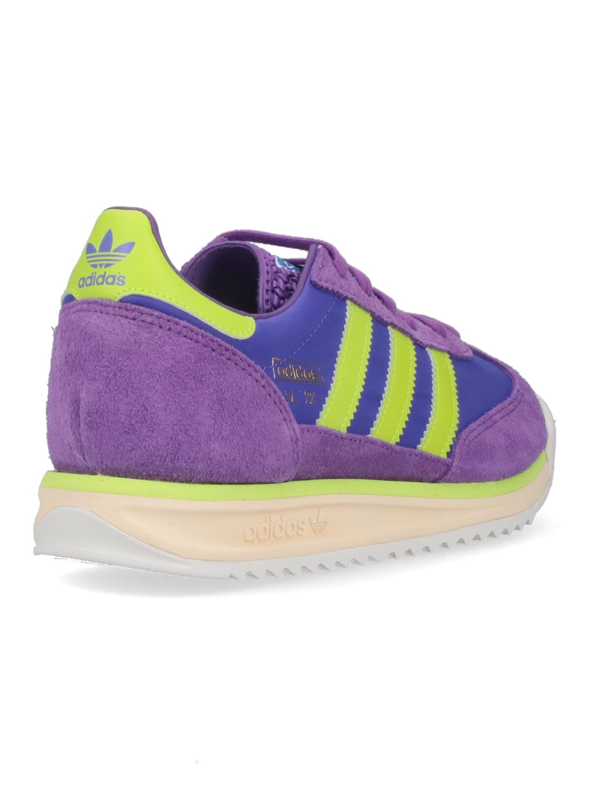 Adidas Originals Sl 72 Rs Sneakers In Viola Suede And Fabric In Purple