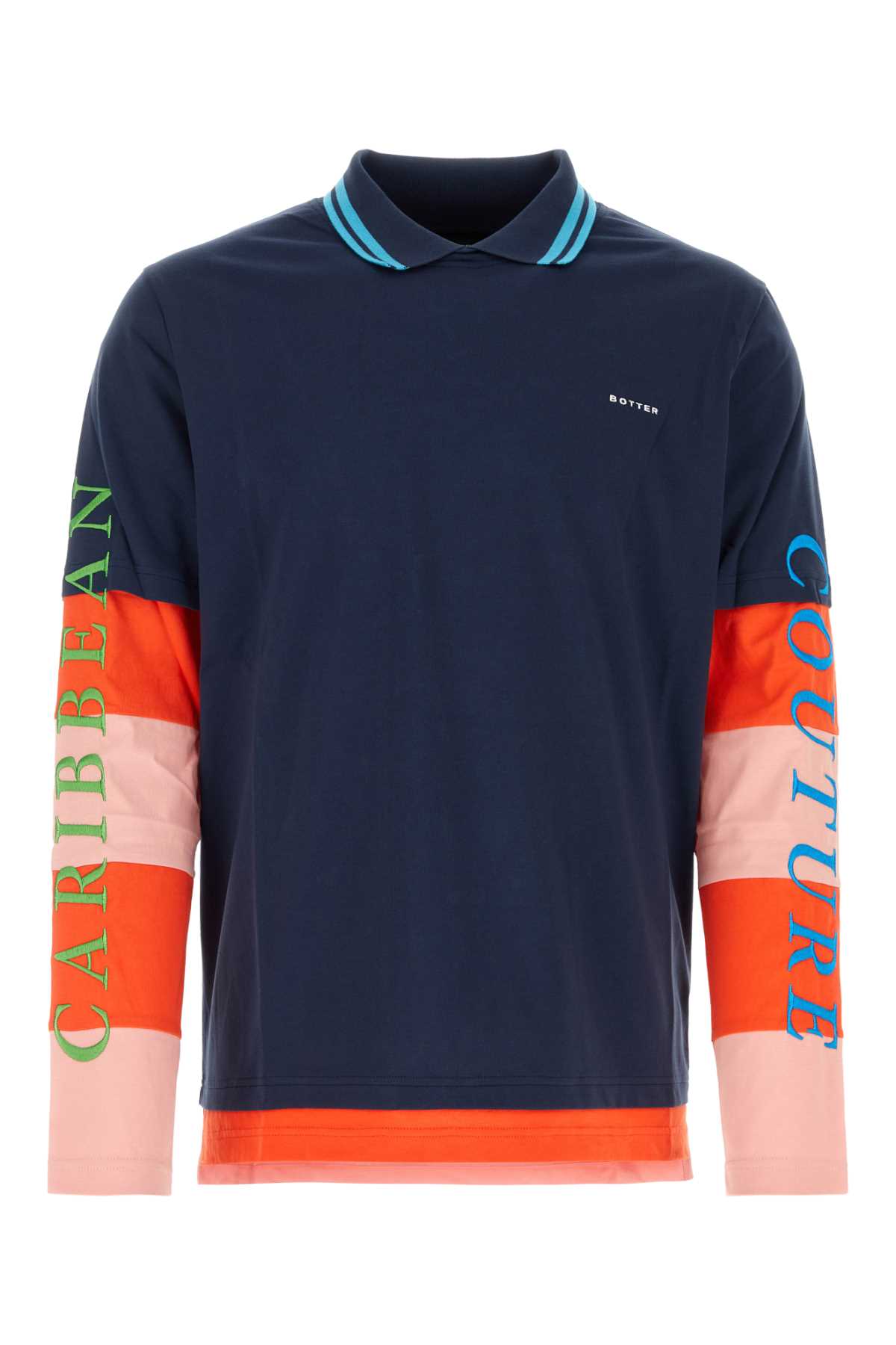 Multicolor Cotton Polo Shirt