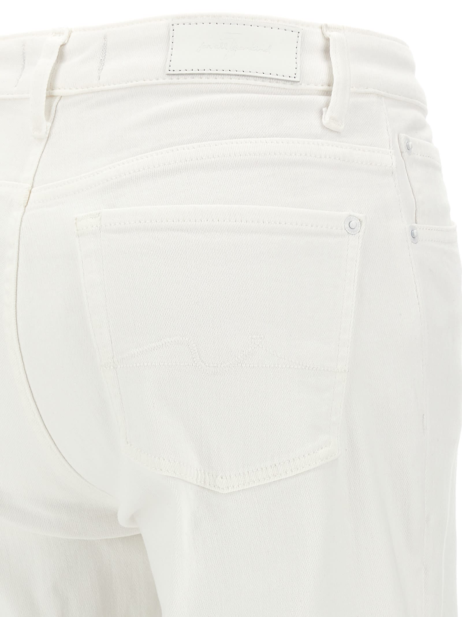 Shop 7 For All Mankind Calie Jeans In White