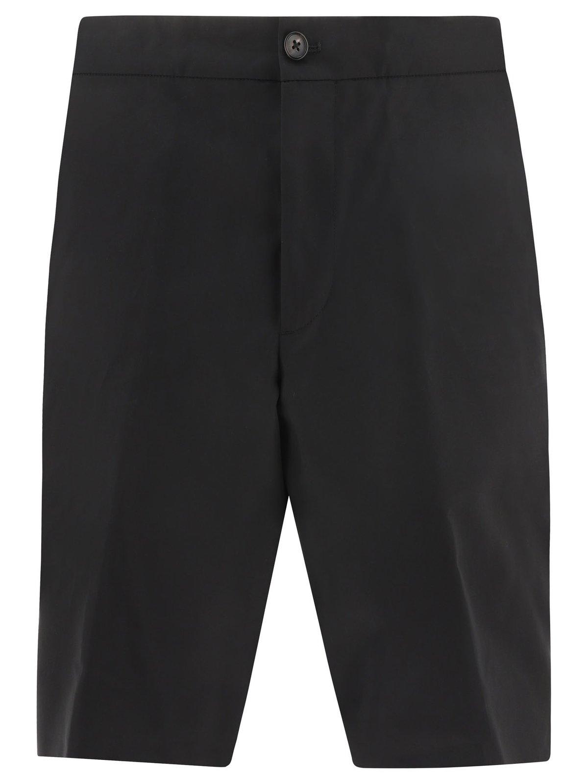 ALEXANDER MCQUEEN PANELLED KNEE-LENGTH SHORTS