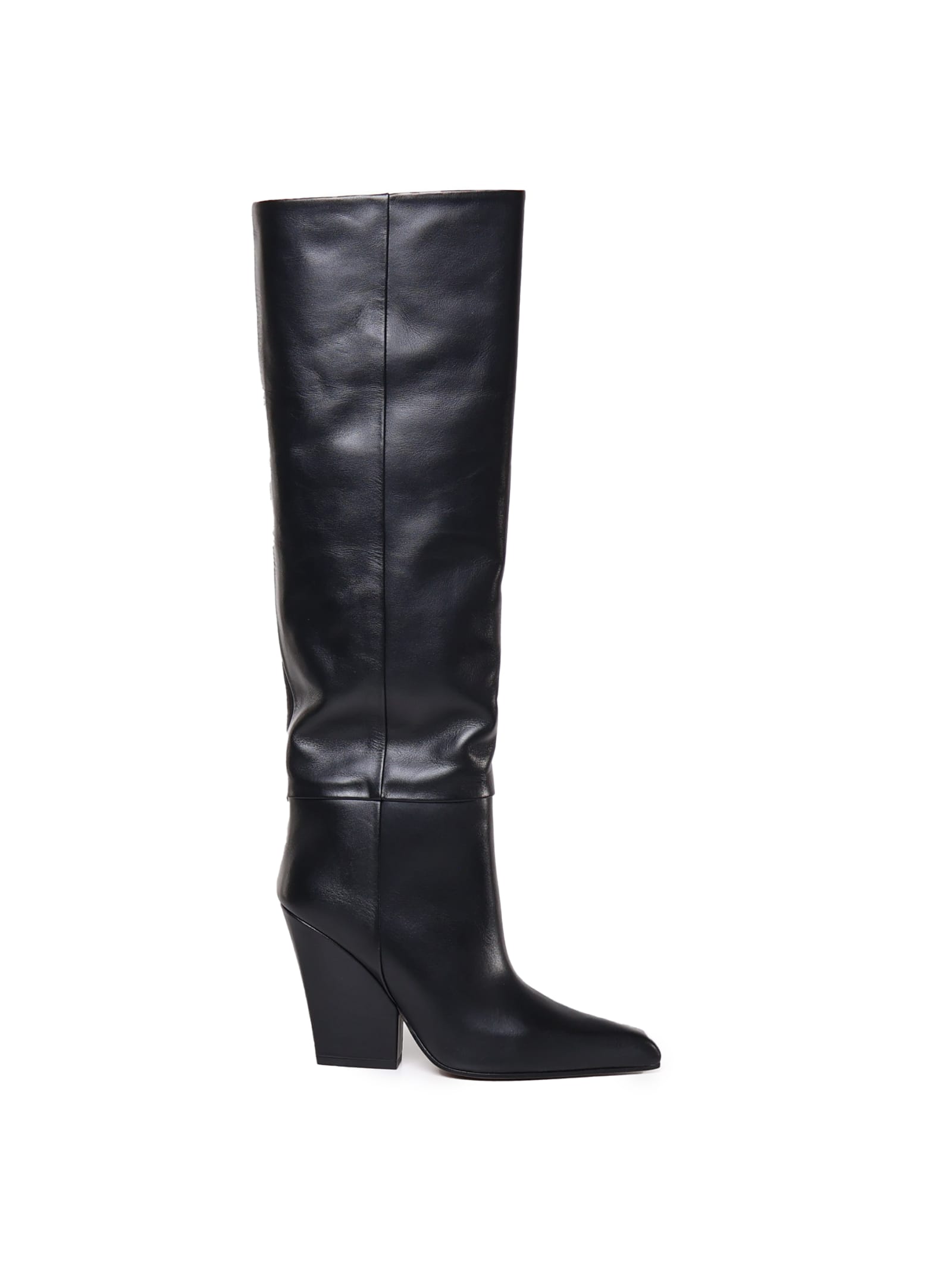 Shop Paris Texas Jane Boots In Leather In Black