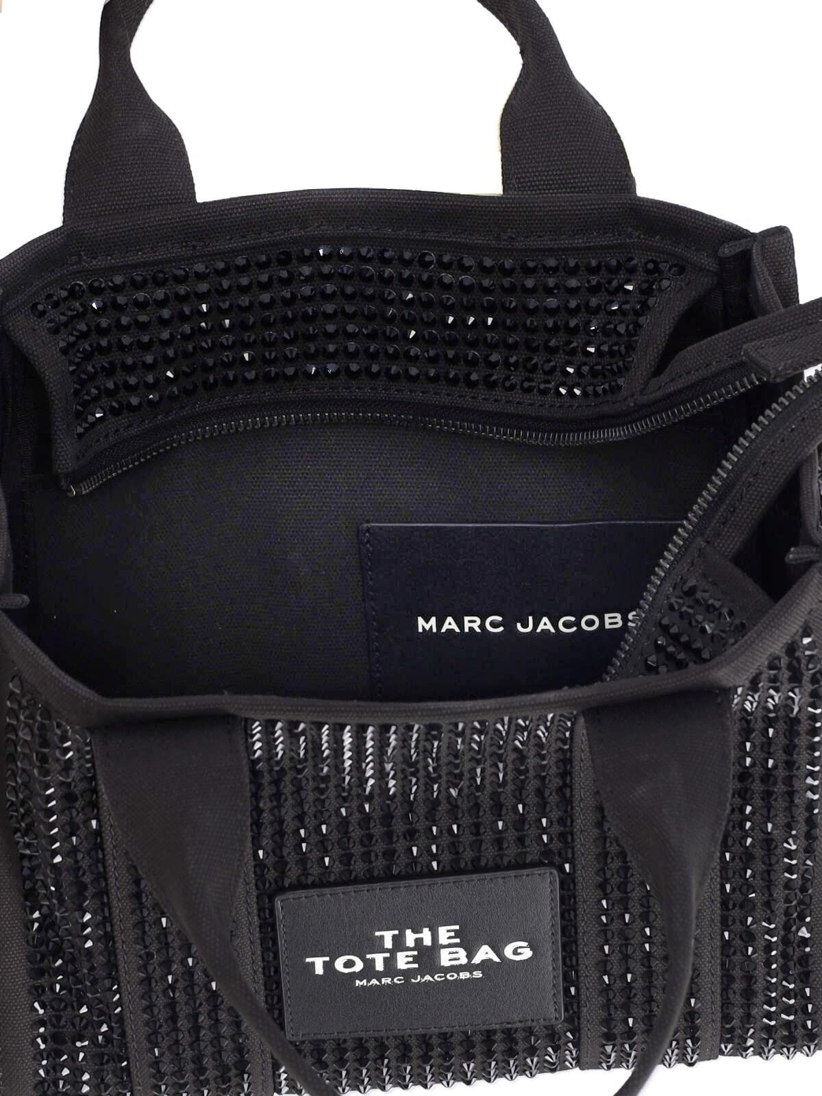 Shop Marc Jacobs The Small Tote Bag In Black