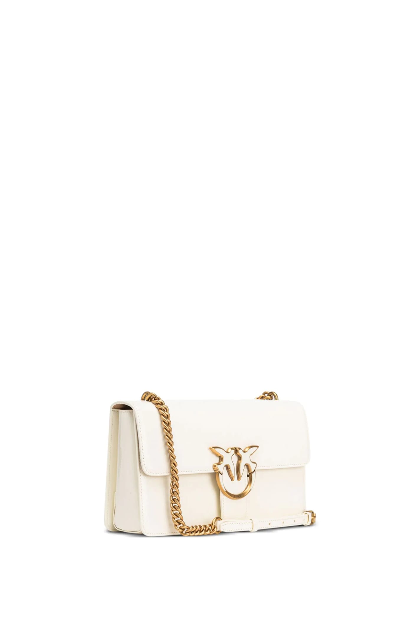 Pinko Shoulder Bag Love One Classic In White