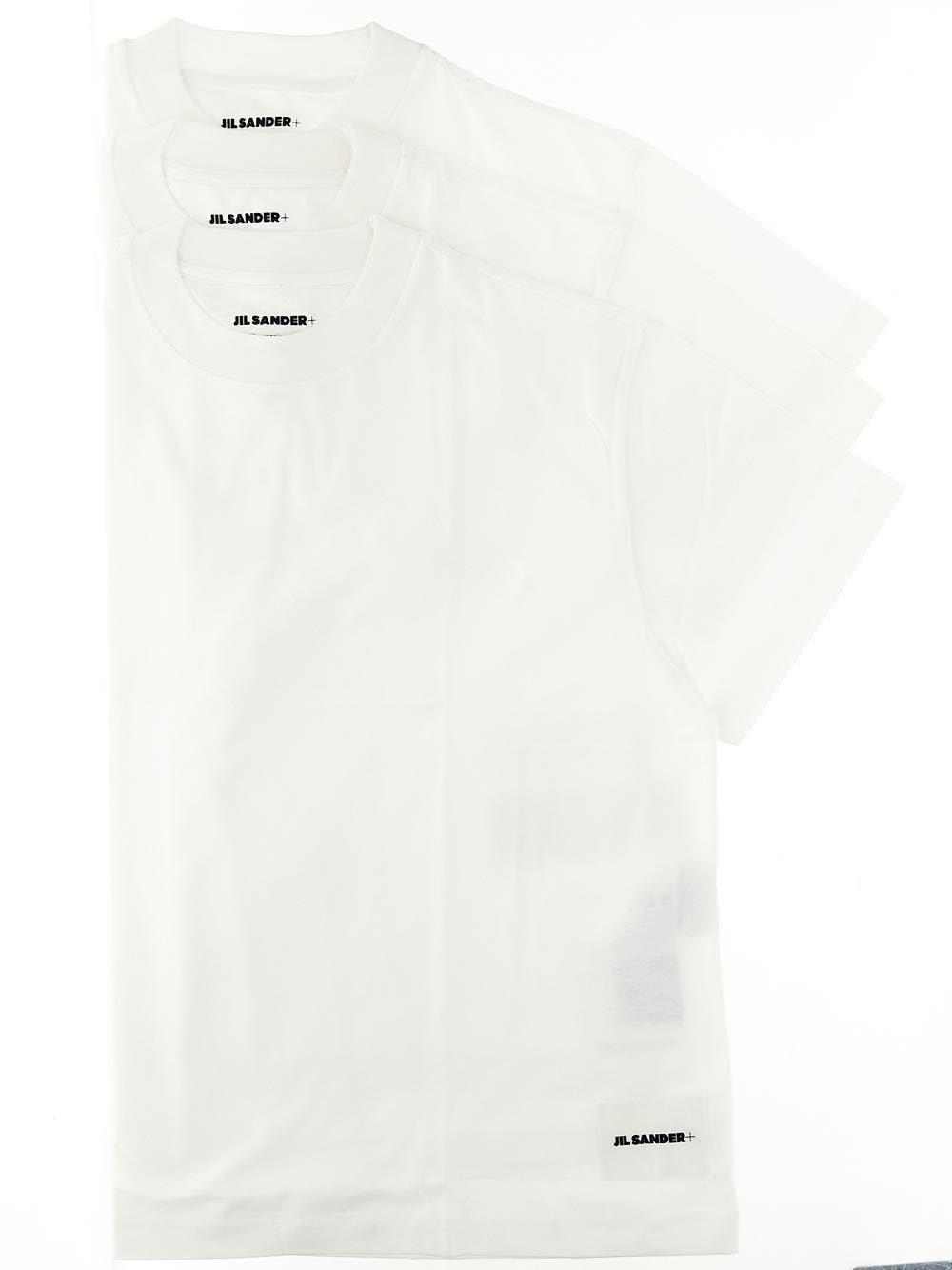Jil Sander Set T-shirt In White