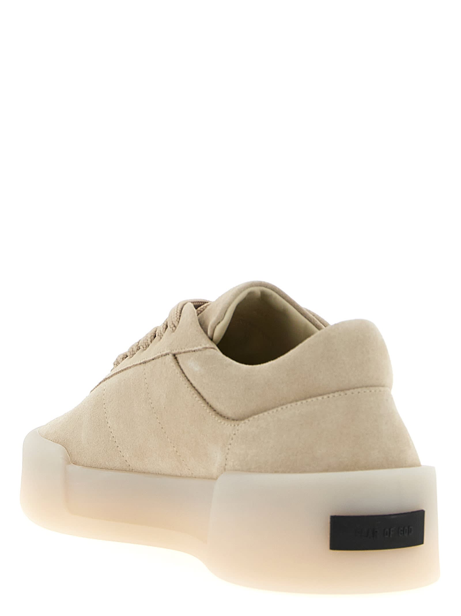Fear Of God Lace-up Aerobic Low Sneakers In Brown